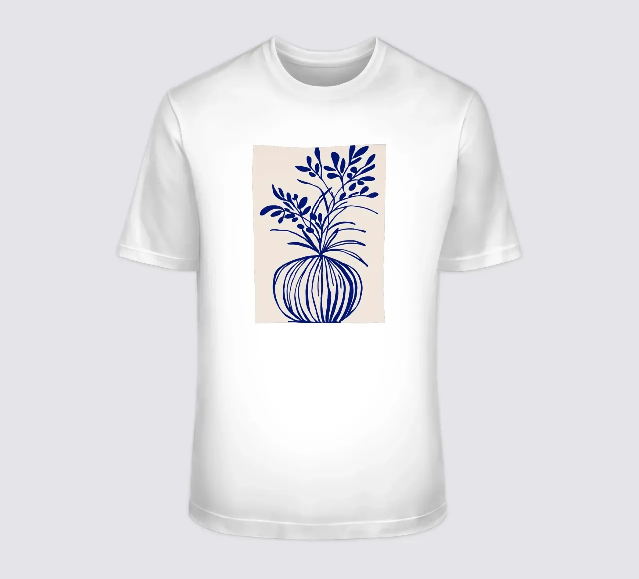 Blu botanico t-shirt da Haleigh