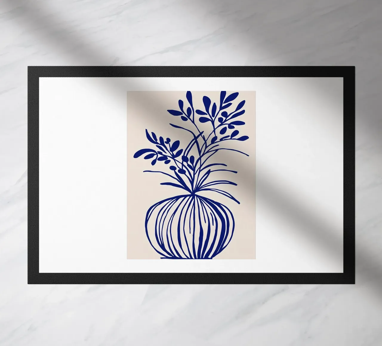 Blu botanico zerbino da Haleigh