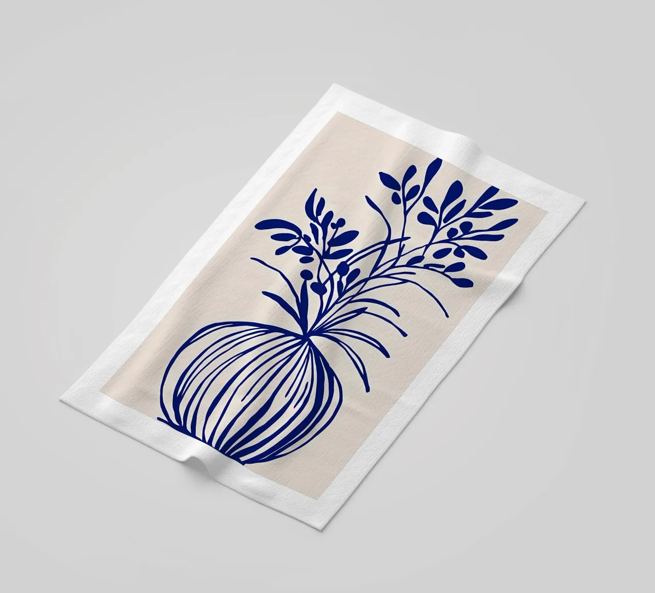 Blu botanico telo mare da Haleigh