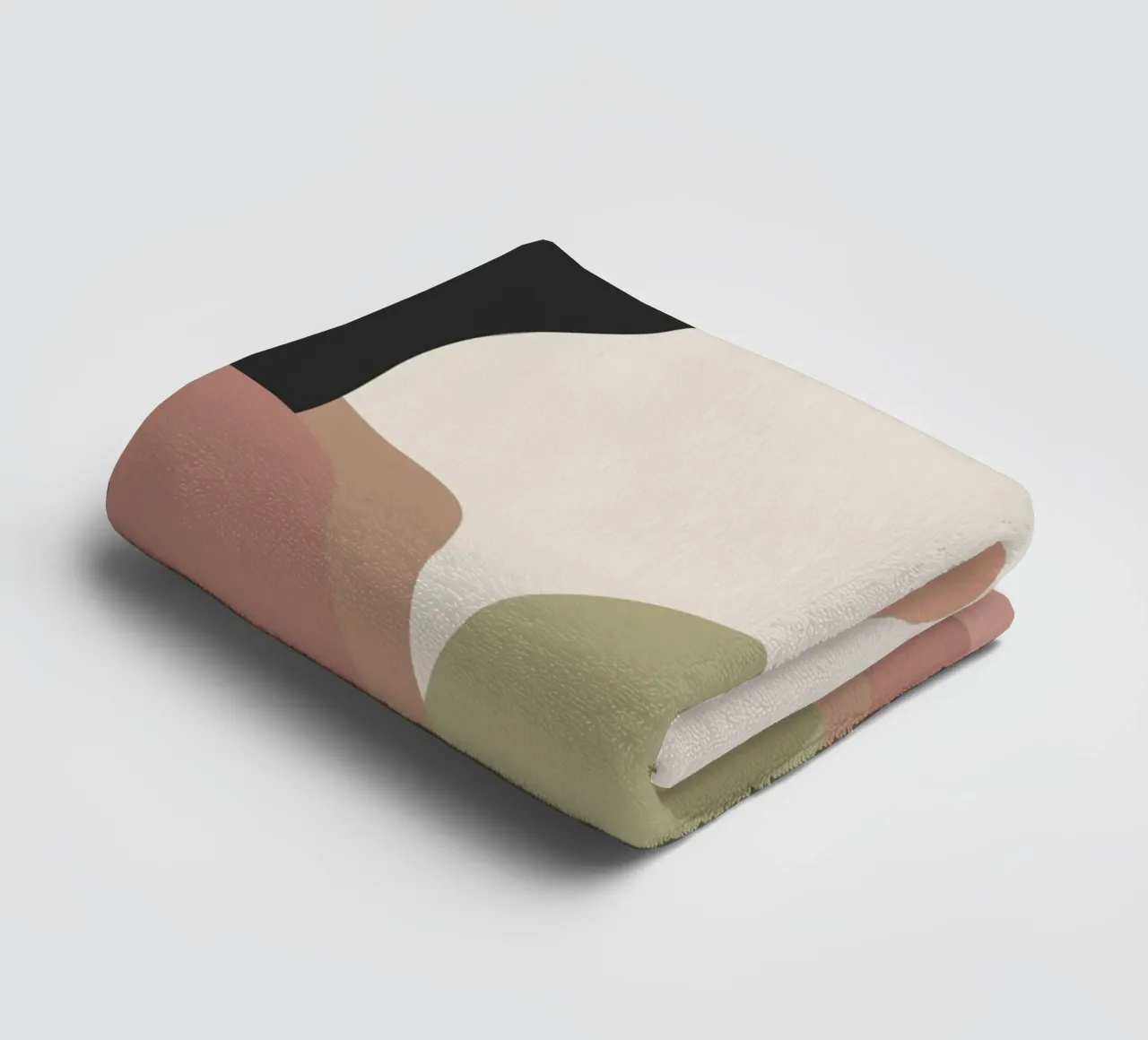 Dove si incontrano le morbide colline asciugamano da bagno da LeaDArt