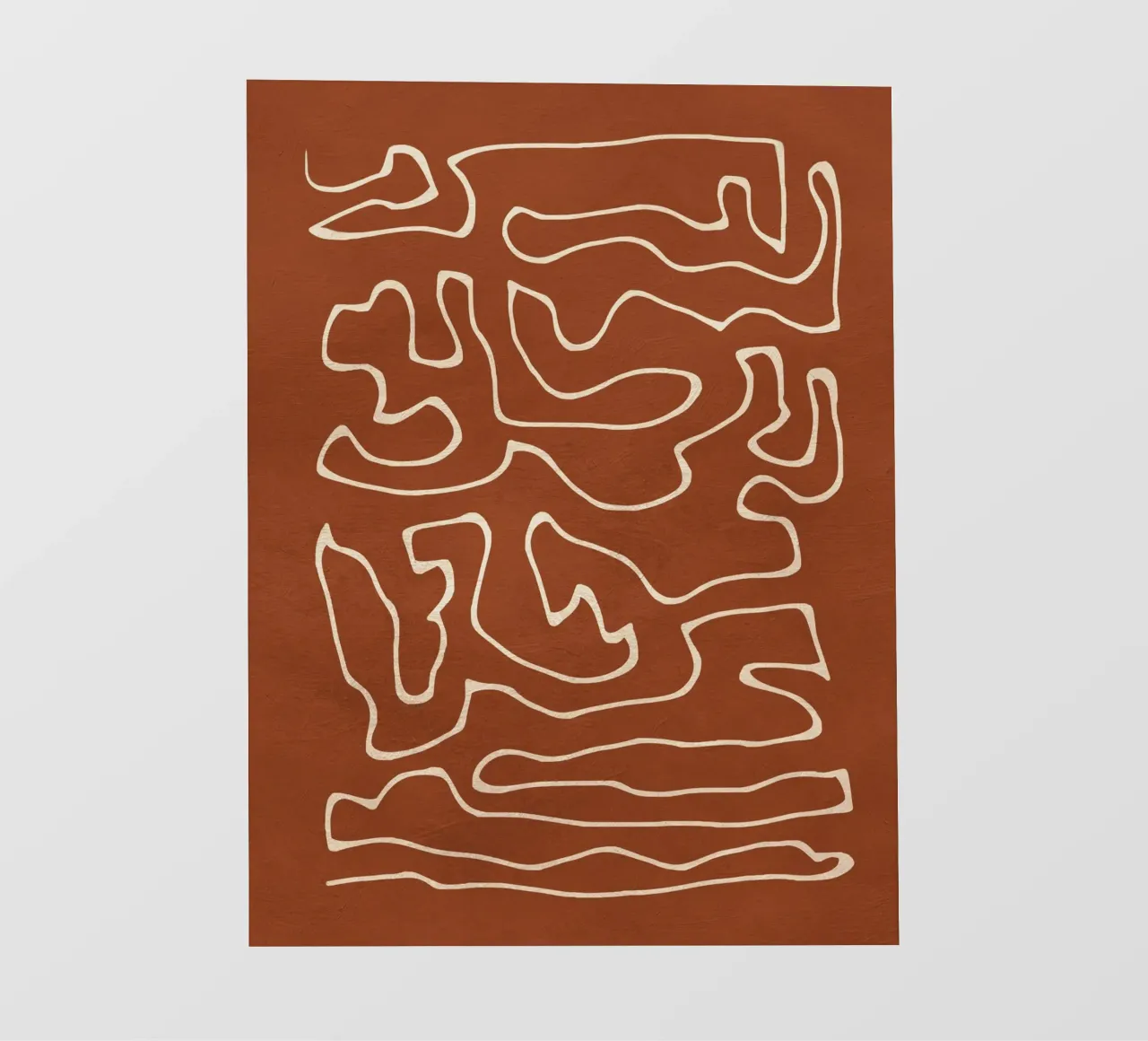 Tracce della Terra telo in pvc da LeaDArt