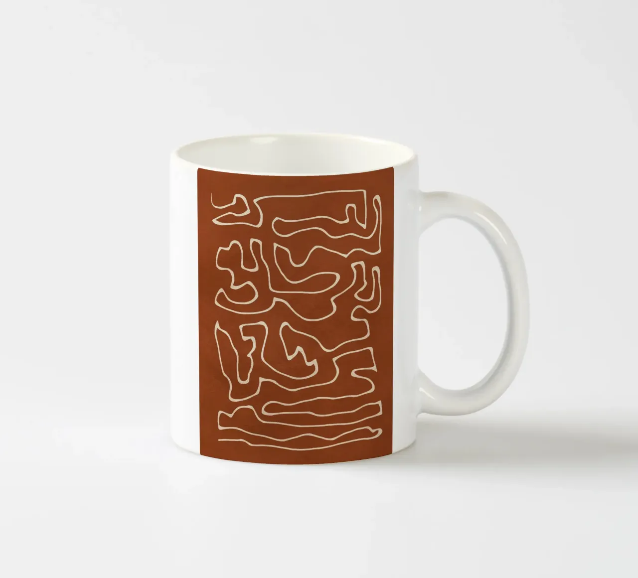 Tracce della Terra tazza in ceramica da LeaDArt