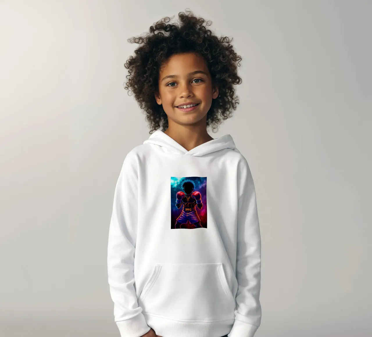 Soul Of Hajime no Ippo felpa bambino con cappuccio da DGSoulheroes