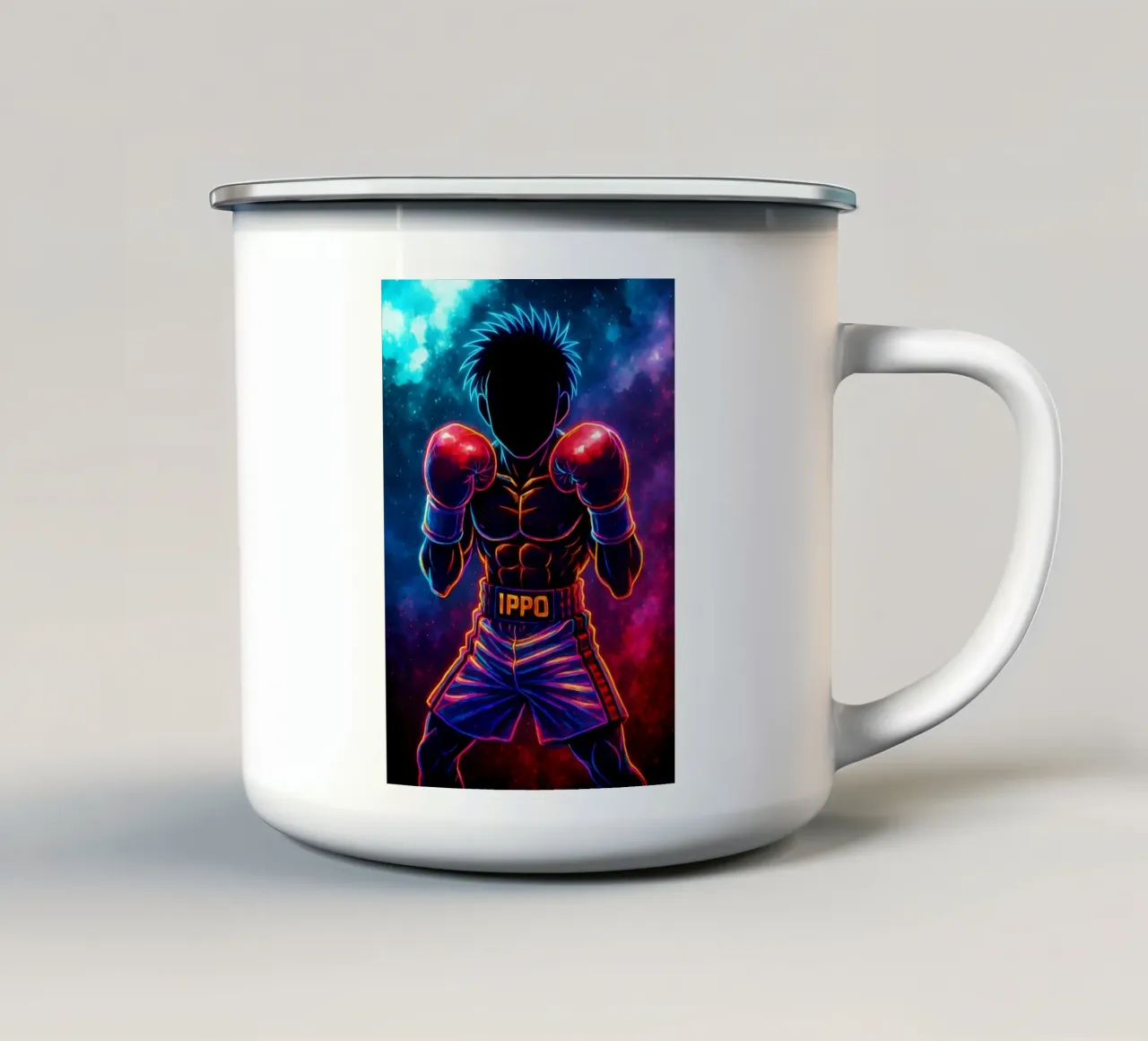 Soul Of Hajime no Ippo tazza in smalto da DGSoulheroes