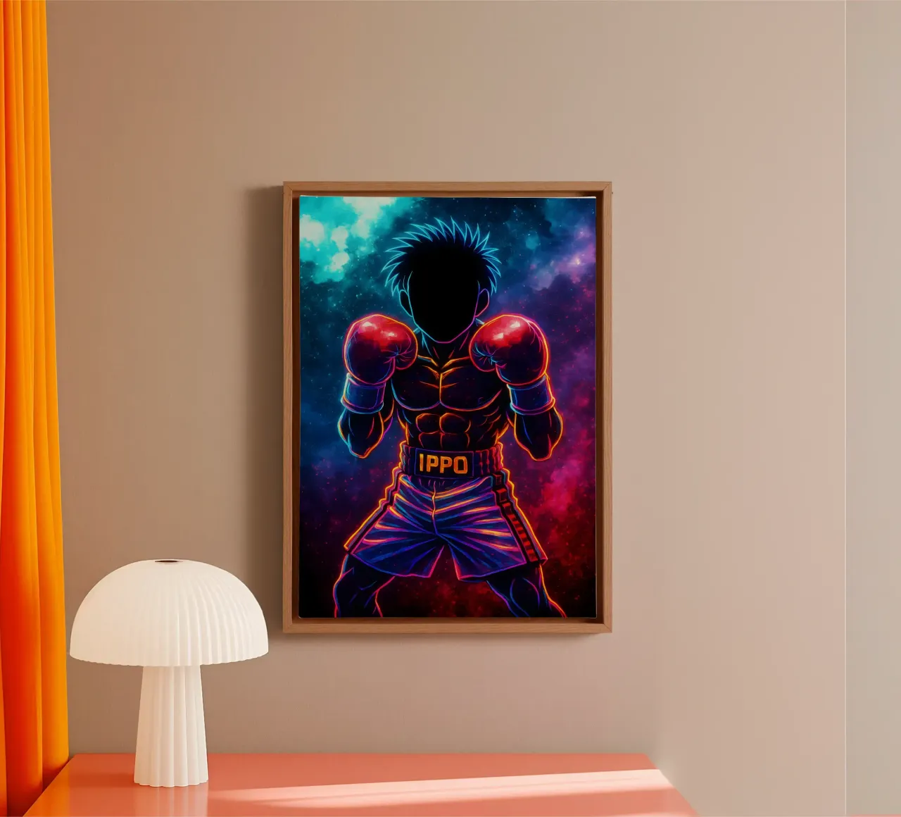 Soul Of Hajime no Ippo tela con Cornice a cassetta da DGSoulheroes