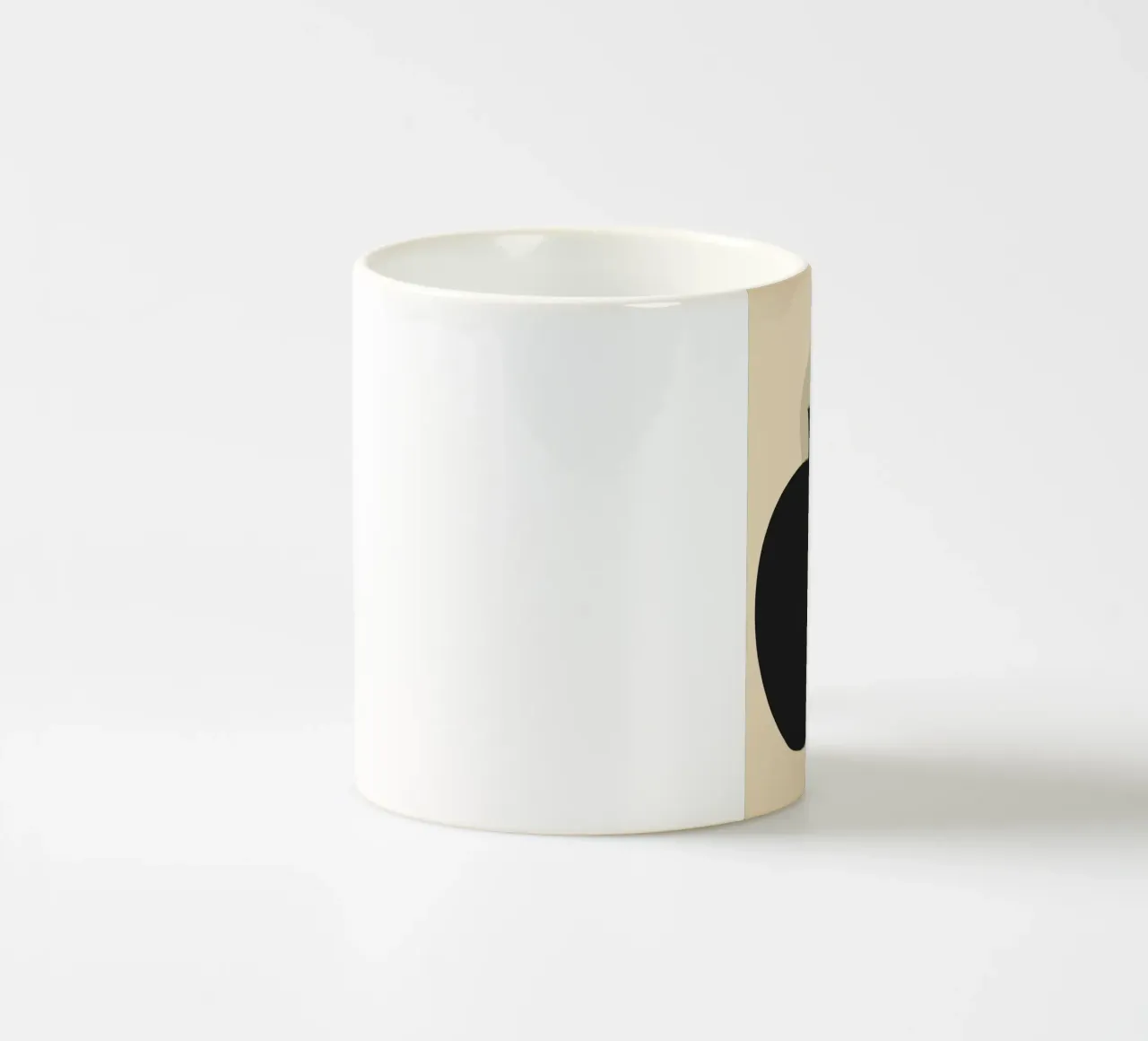Ancora astrazione tazza in ceramica da LeaDArt