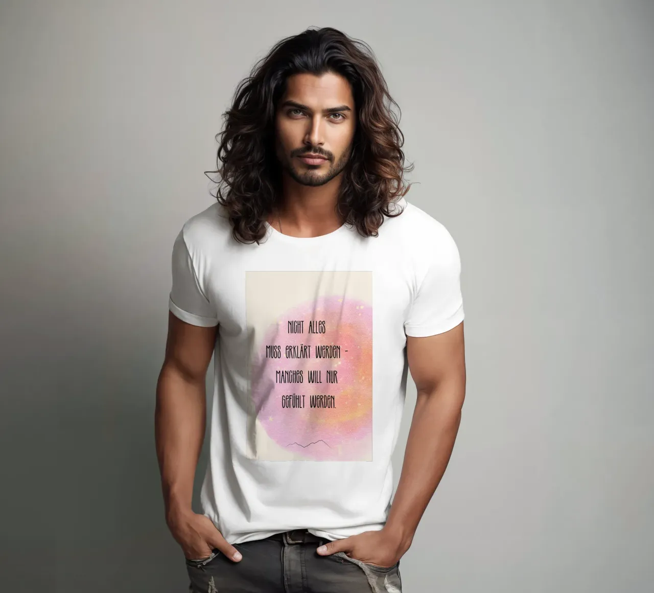 Gefühlt t-shirt da AESTHETIC VIBES by Isabel