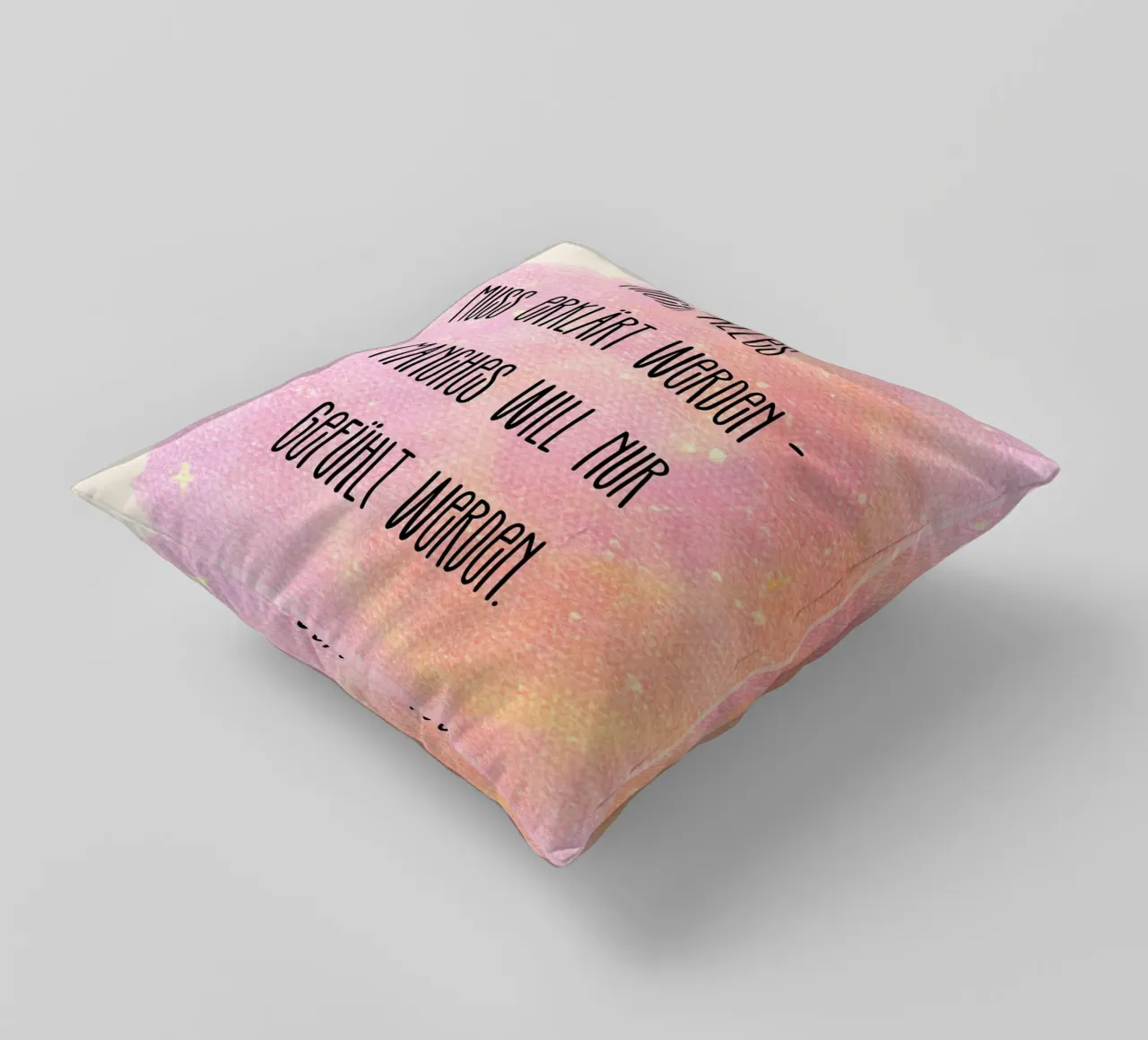 Gefühlt cuscino da AESTHETIC VIBES by Isabel