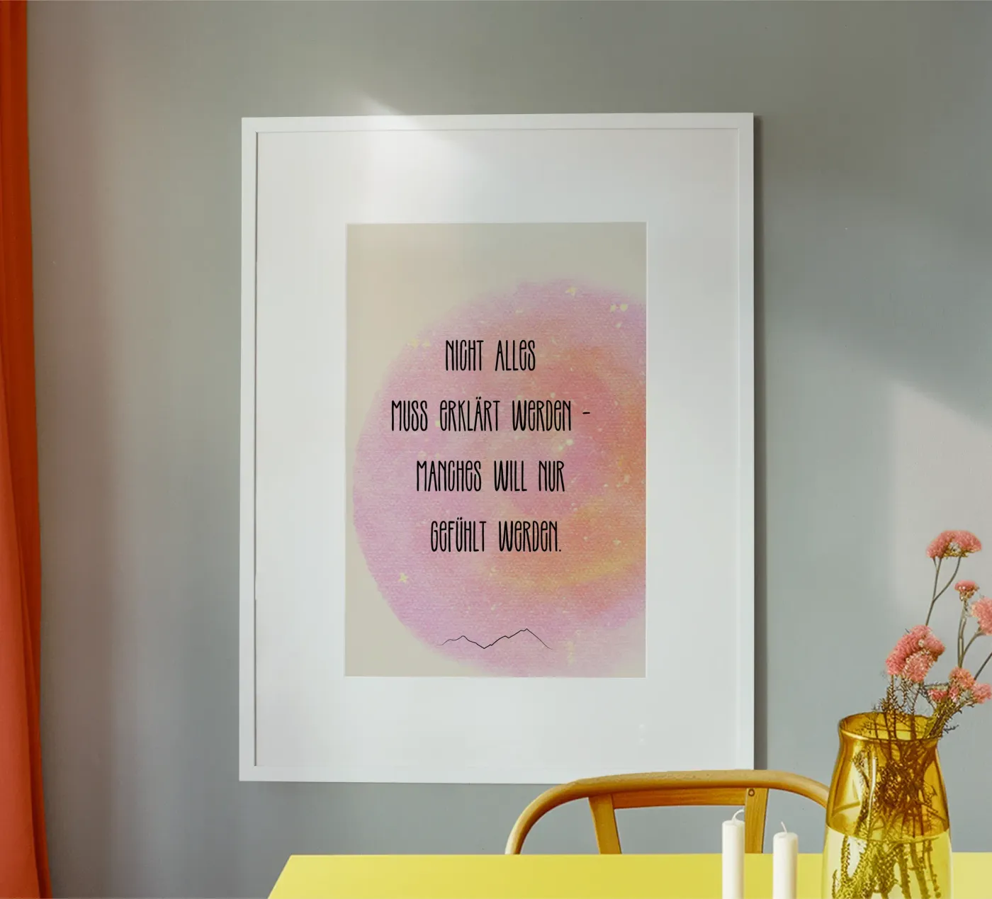 Gefühlt poster by isabels_wunderwelt_digital_art