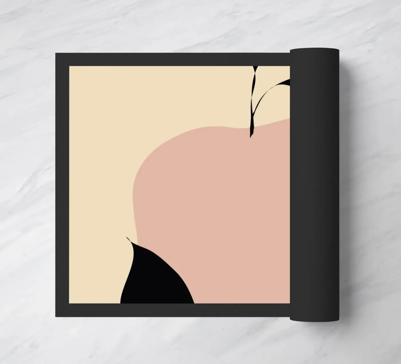 Blush appel deurmat van LeaDArt