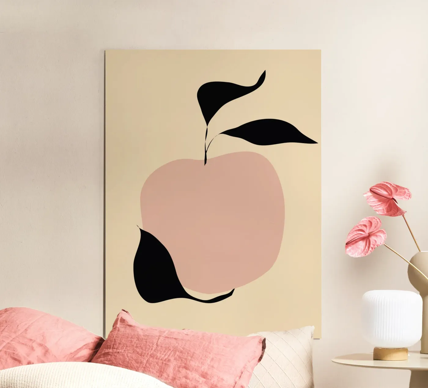 Blush appel poster van LeaDArt