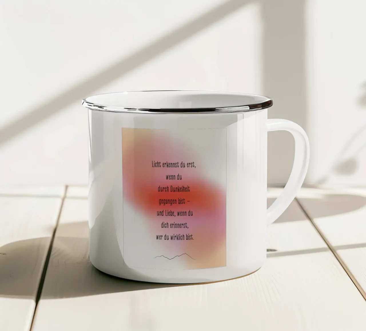Licht tazza in smalto da AESTHETIC VIBES by Isabel