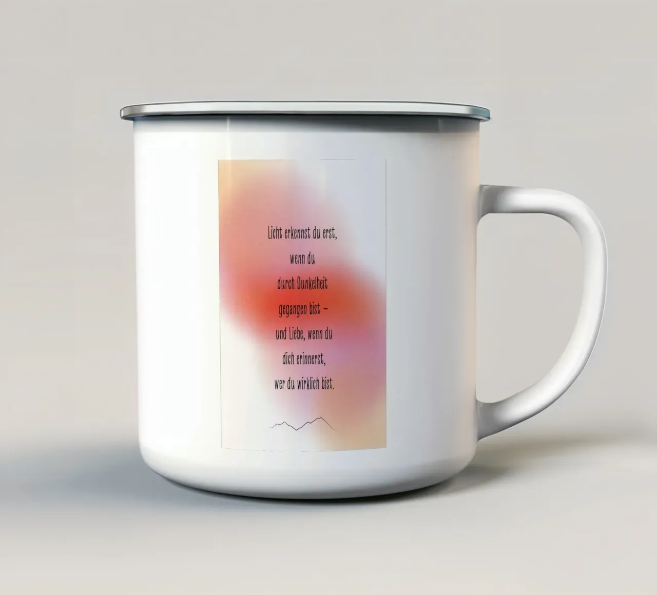 Licht tazza in smalto da AESTHETIC VIBES by Isabel