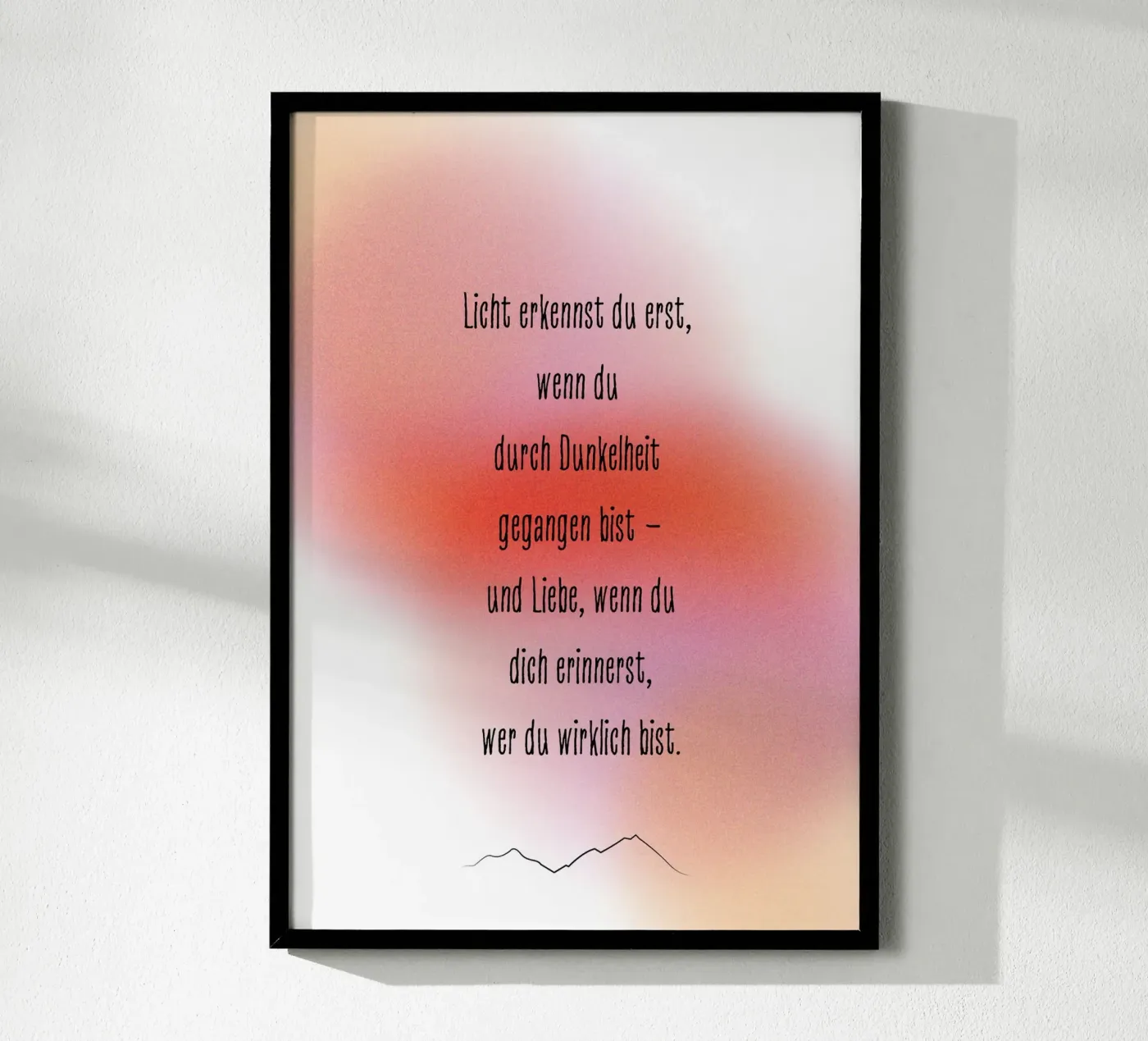 Licht poster da isabels_wunderwelt_digital_art