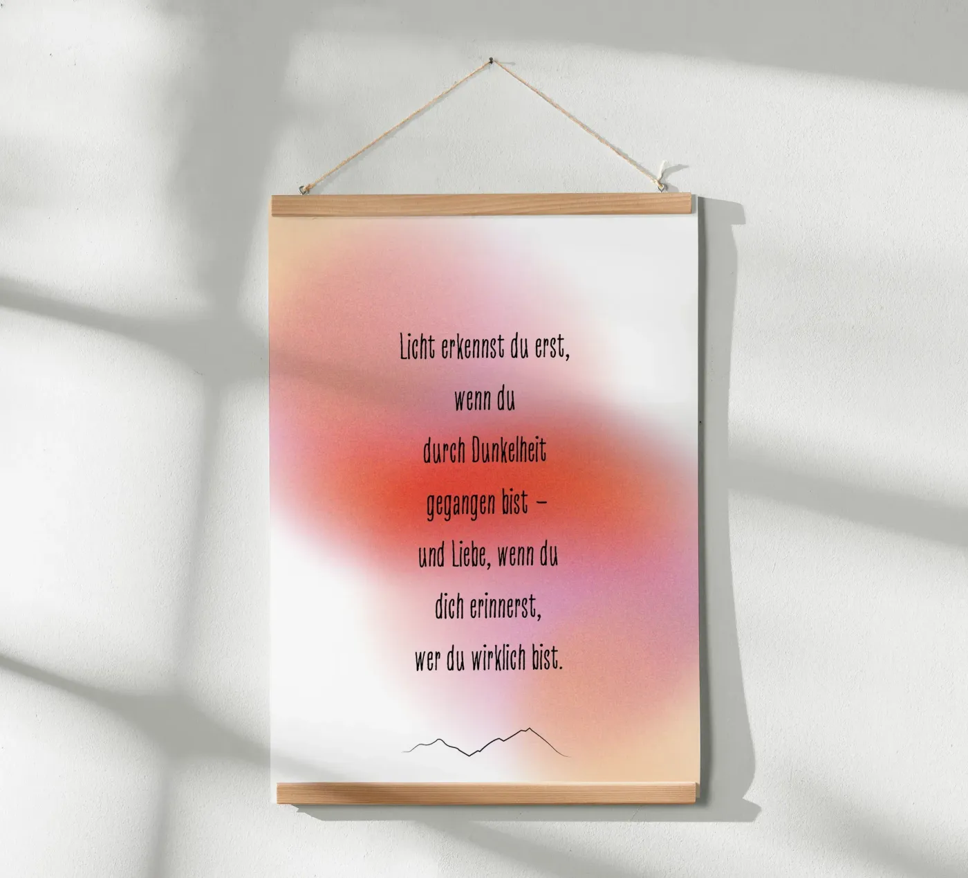Licht poster da isabels_wunderwelt_digital_art