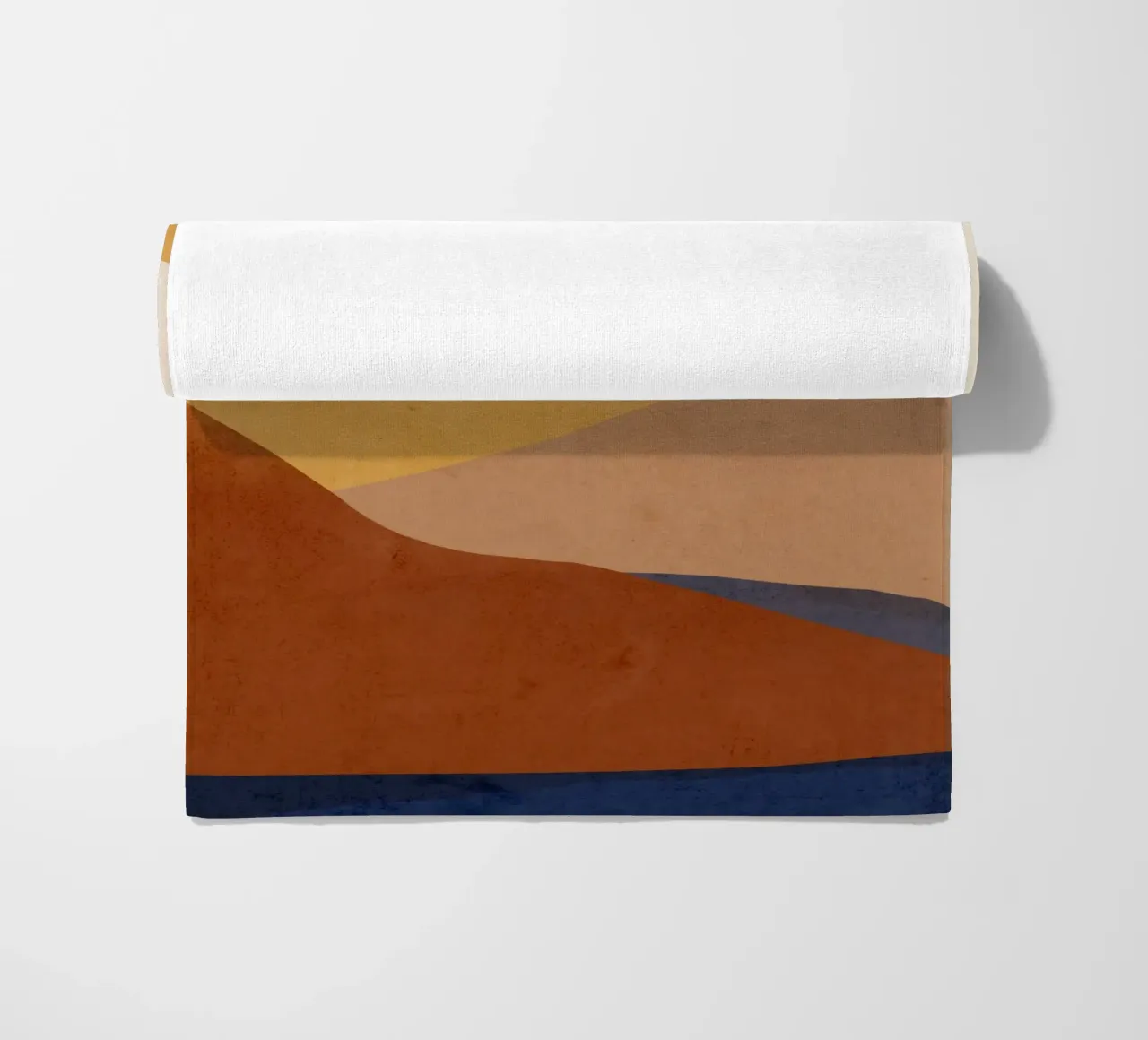 Paesaggio astratto moderno telo mare da LeaDArt