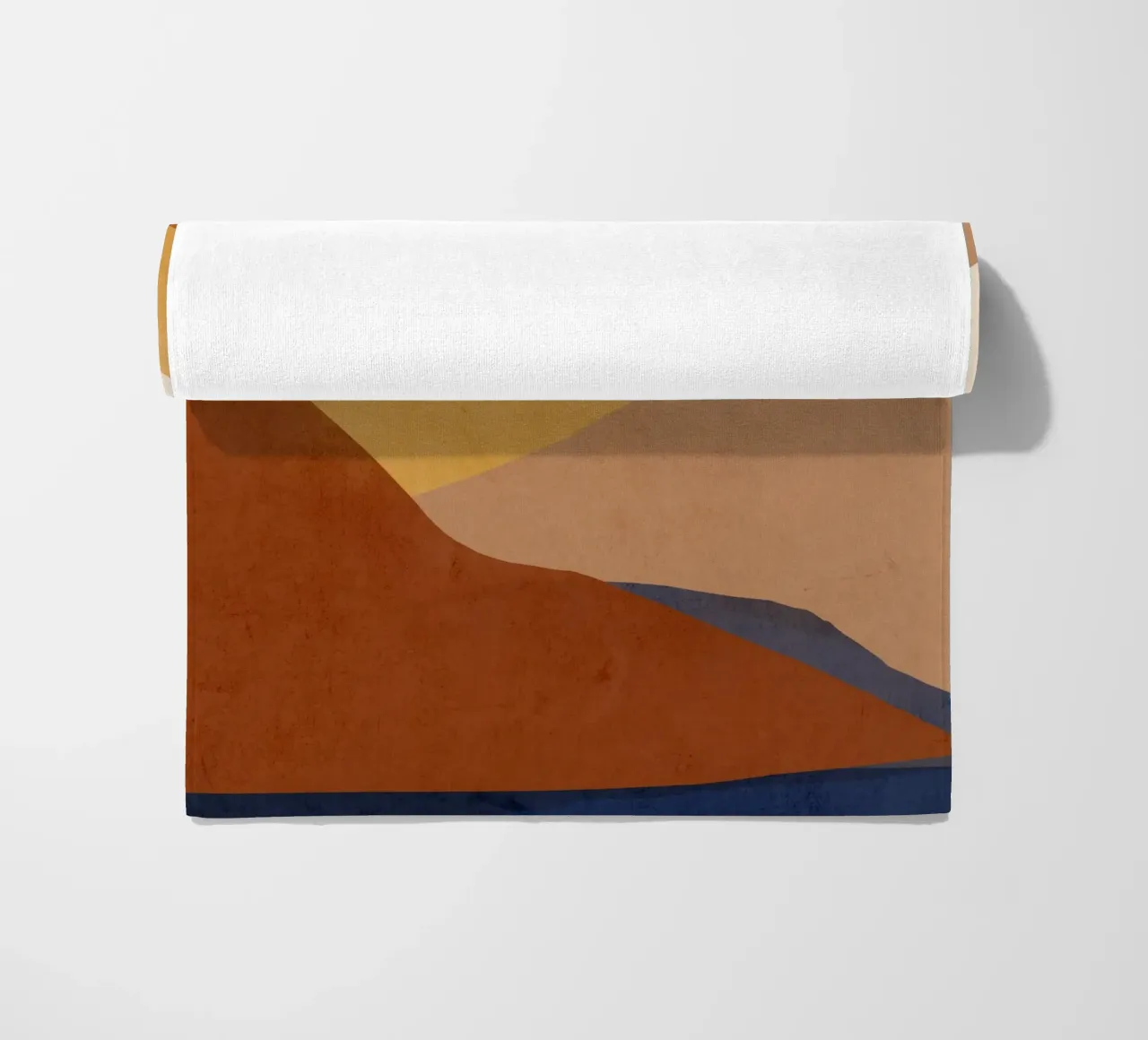 Paesaggio astratto moderno telo mare da LeaDArt