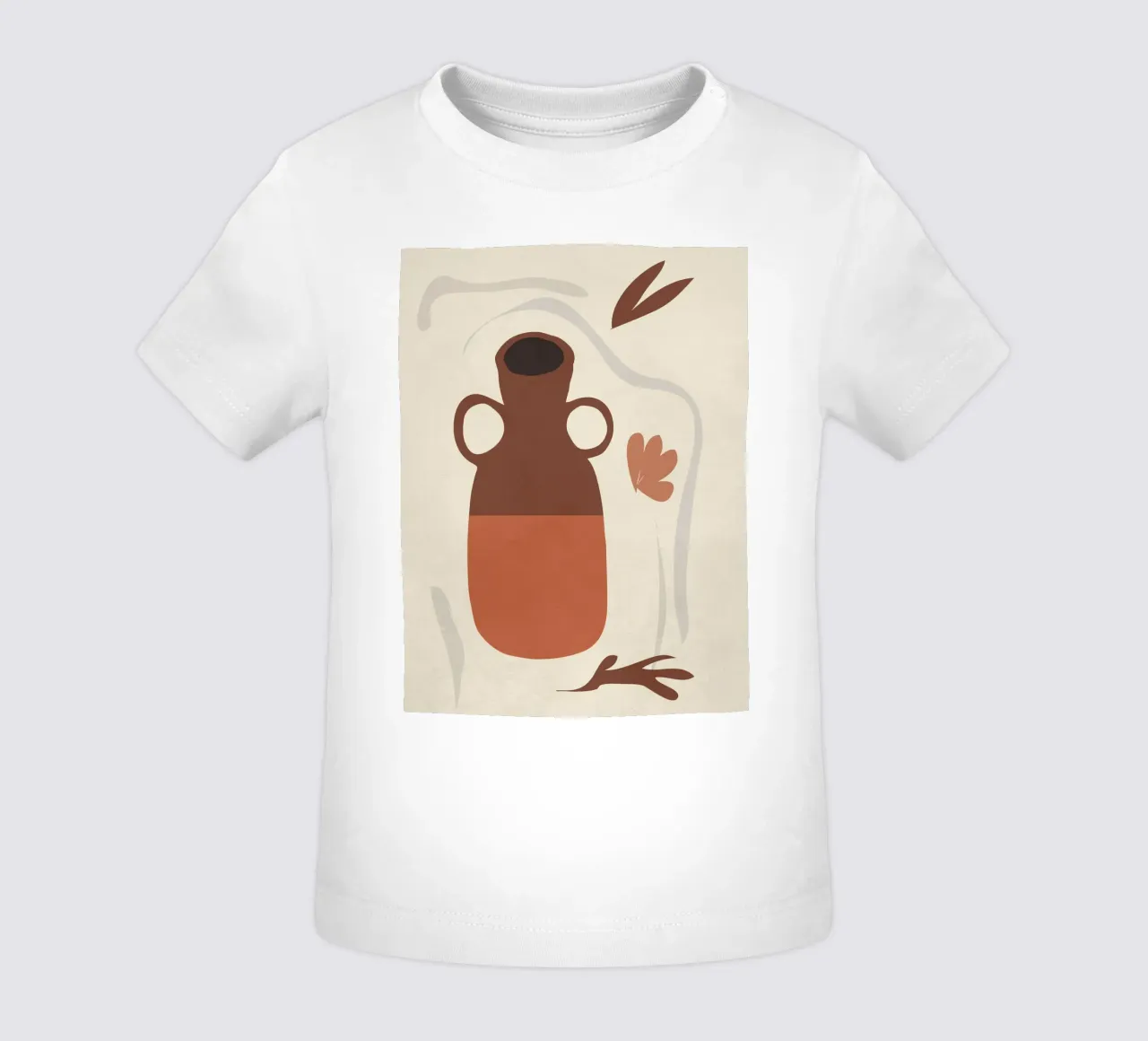 Vaso antico maglietta neonato da LeaDArt