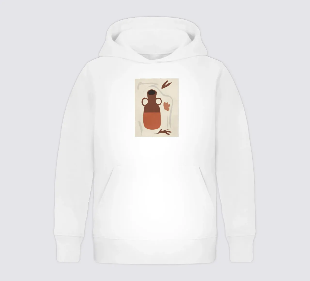 Ancient Vase kids hoodie by LeaDArt