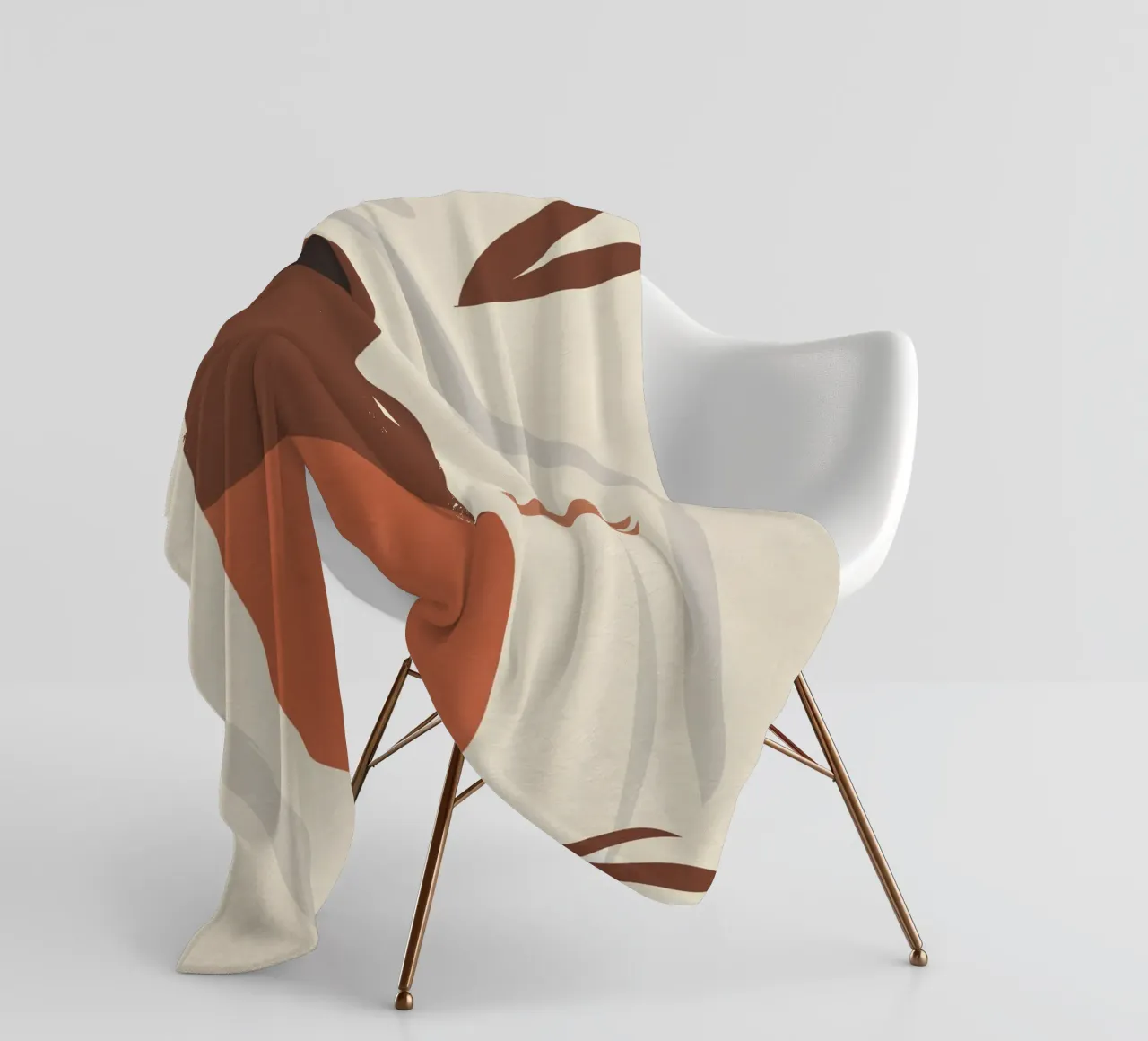 Ancient Vase fleece blanket by LeaDArt