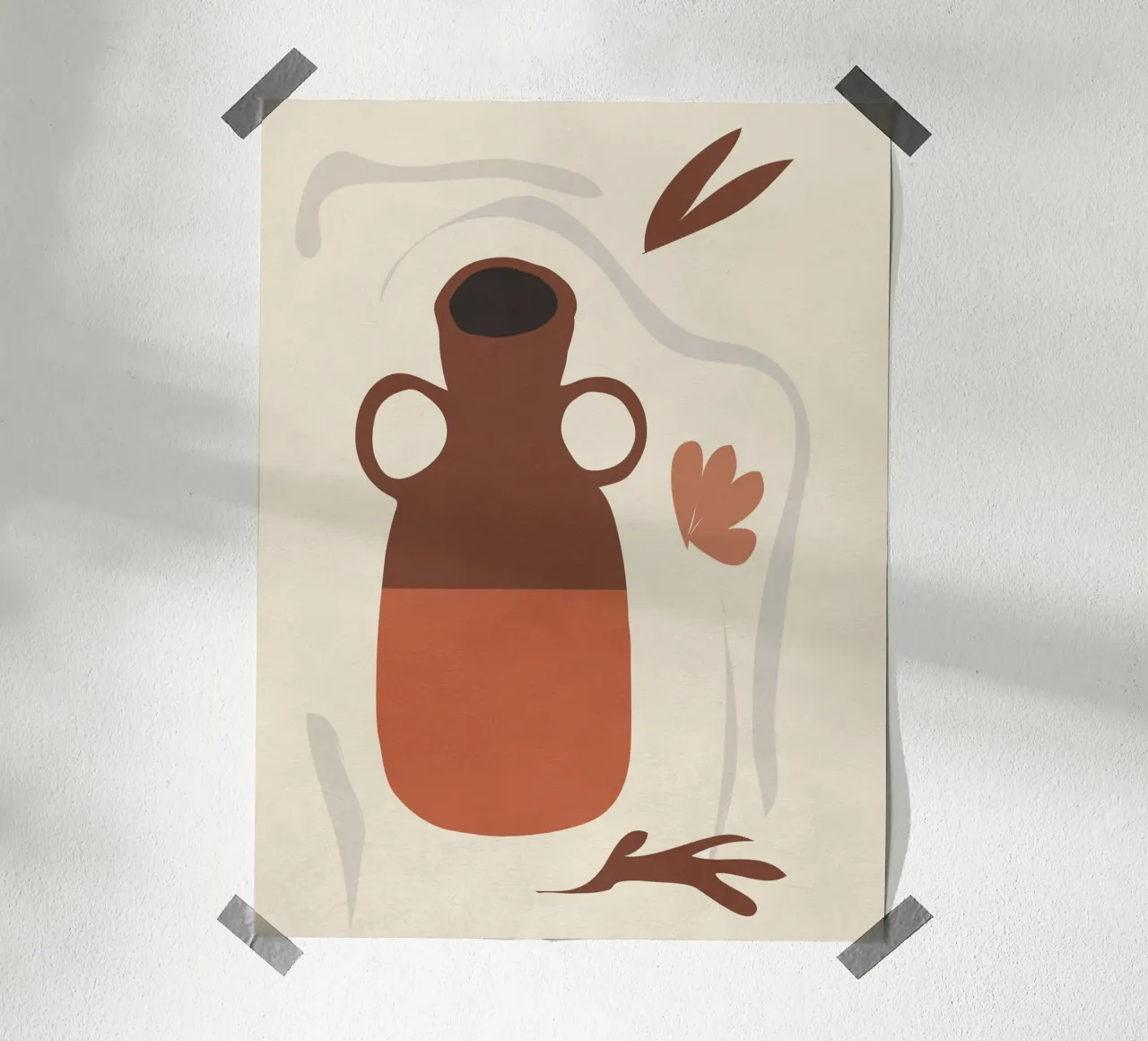 Vaso antico carta hahnemühle da LeaDArt
