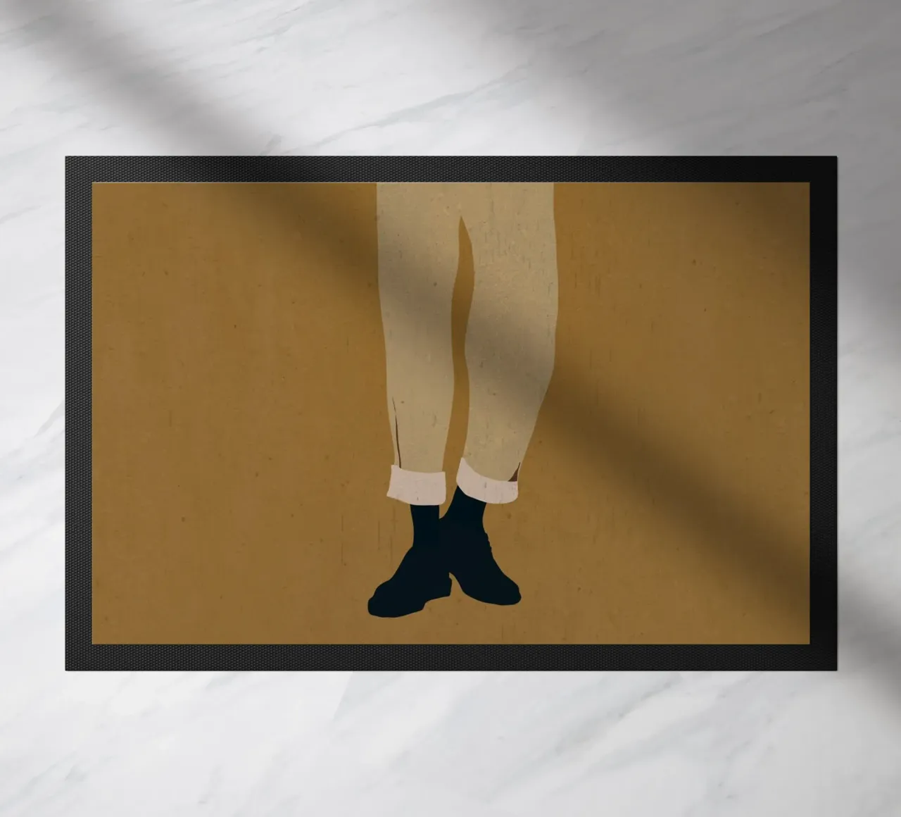 Uomo in beige zerbino da LeaDArt