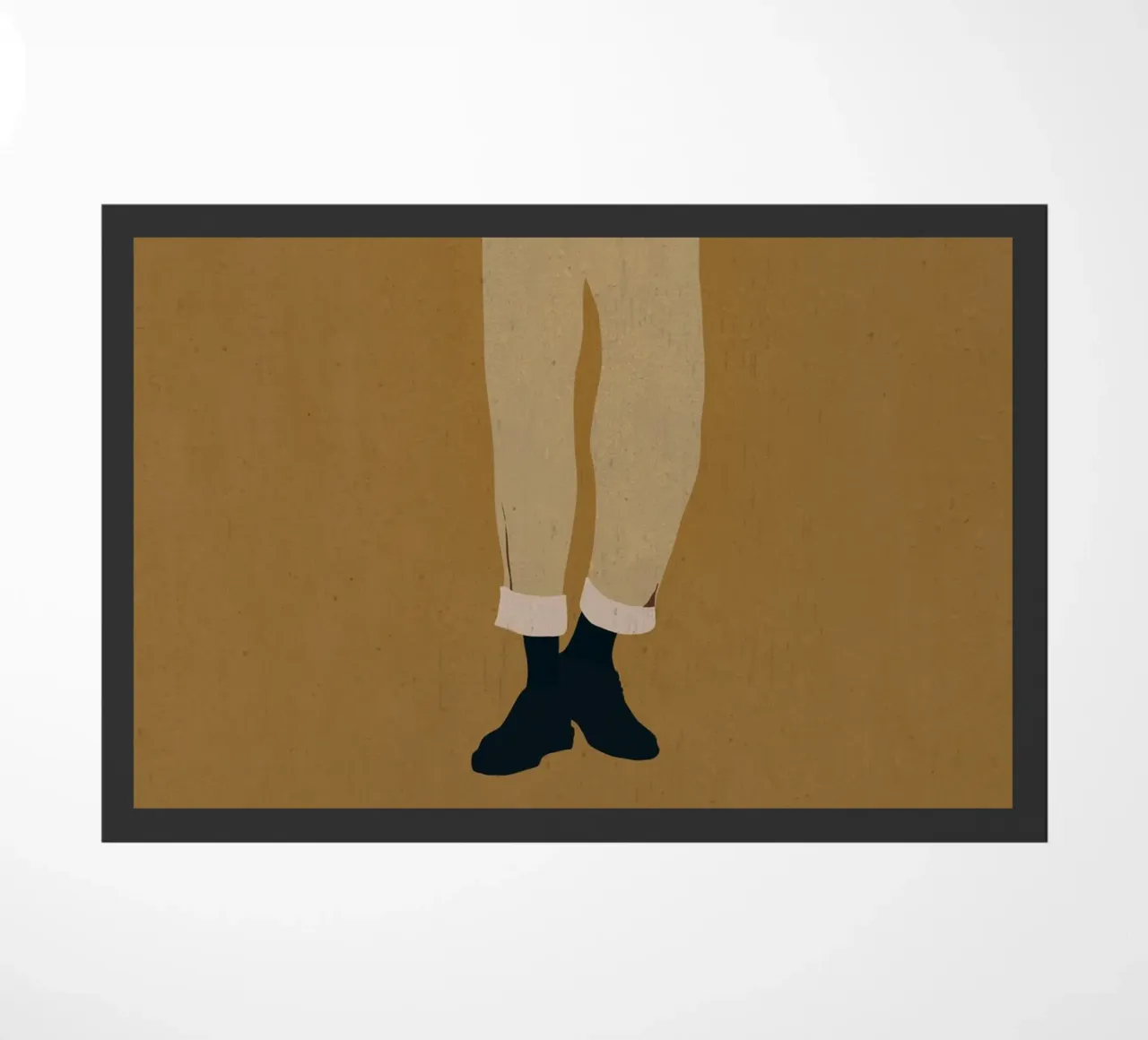 Uomo in beige zerbino da LeaDArt
