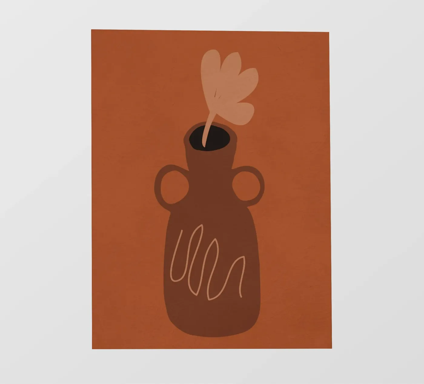 Single Bloom fotobehang van LeaDArt