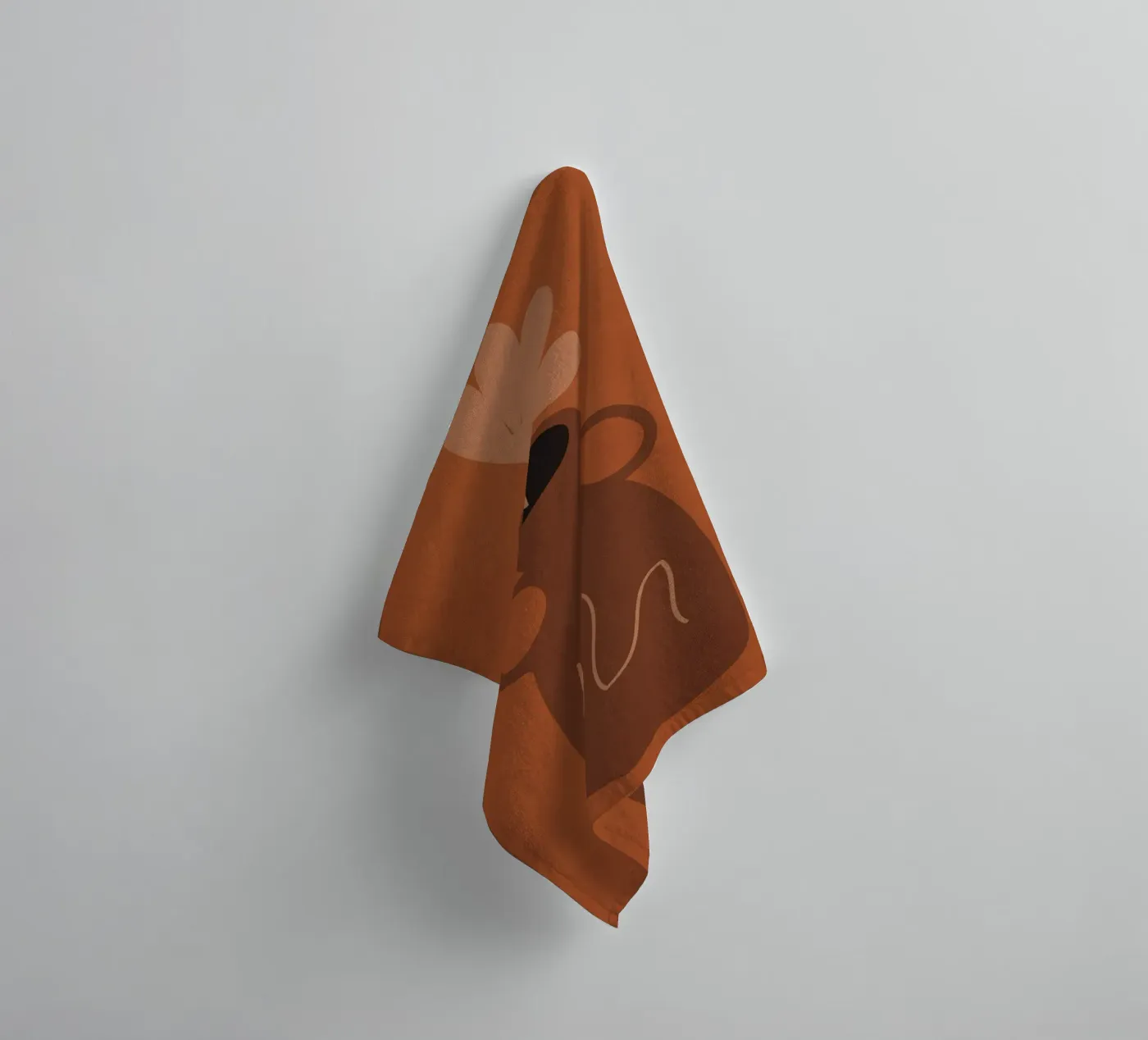 Single Bloom towel by LeaDArt