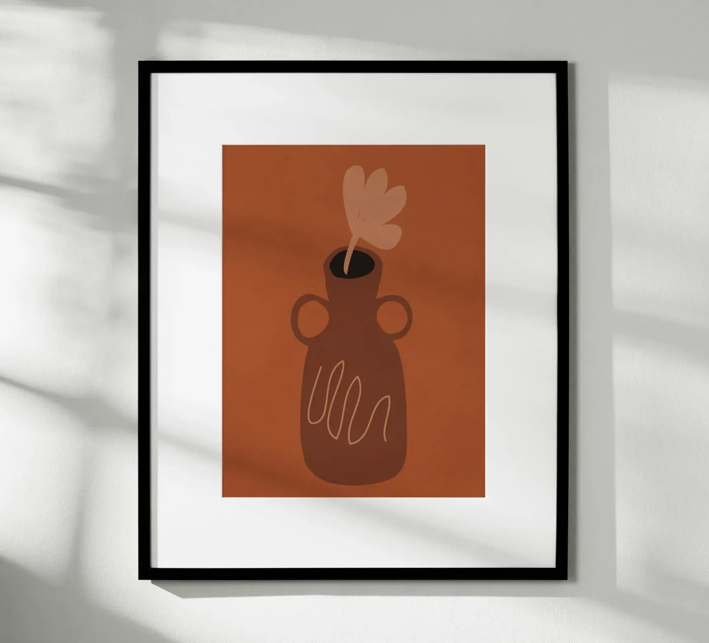 Fiore singolo poster da LeaDArt