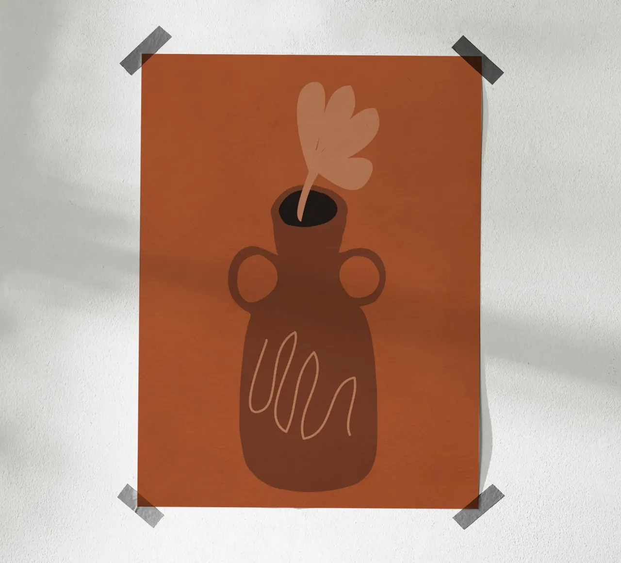 Fiore singolo poster da LeaDArt