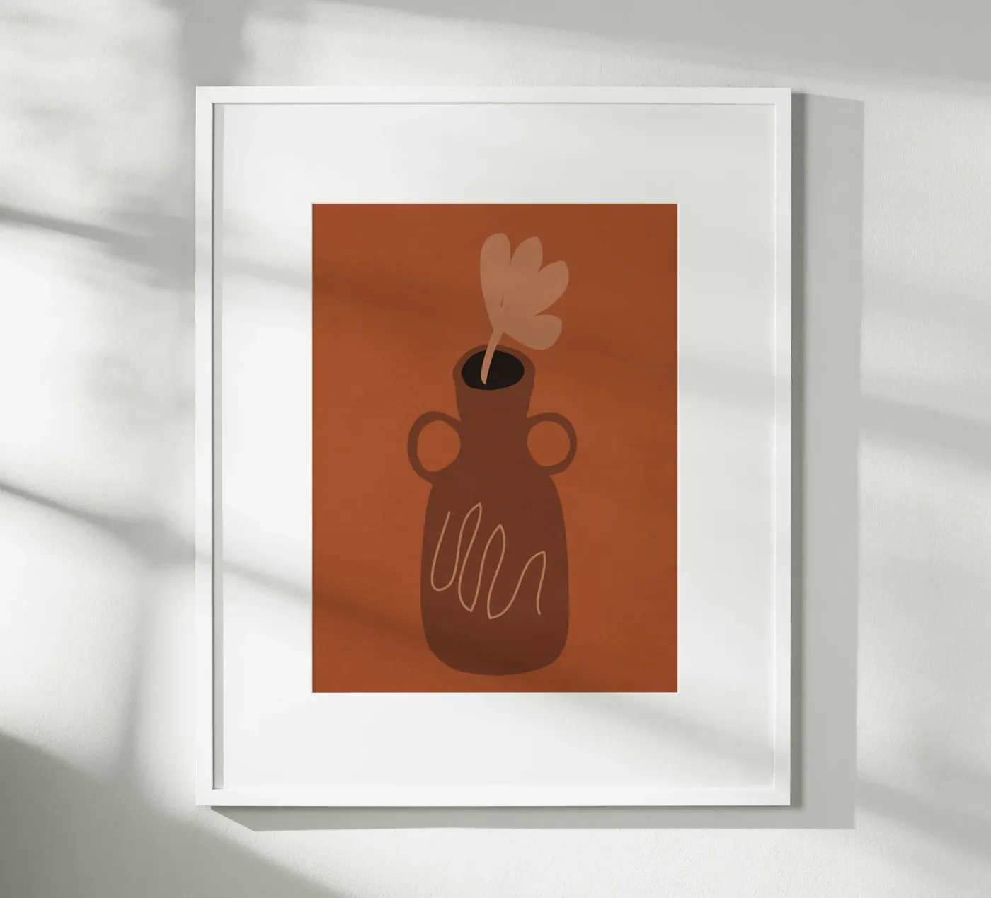 Fiore singolo poster da LeaDArt