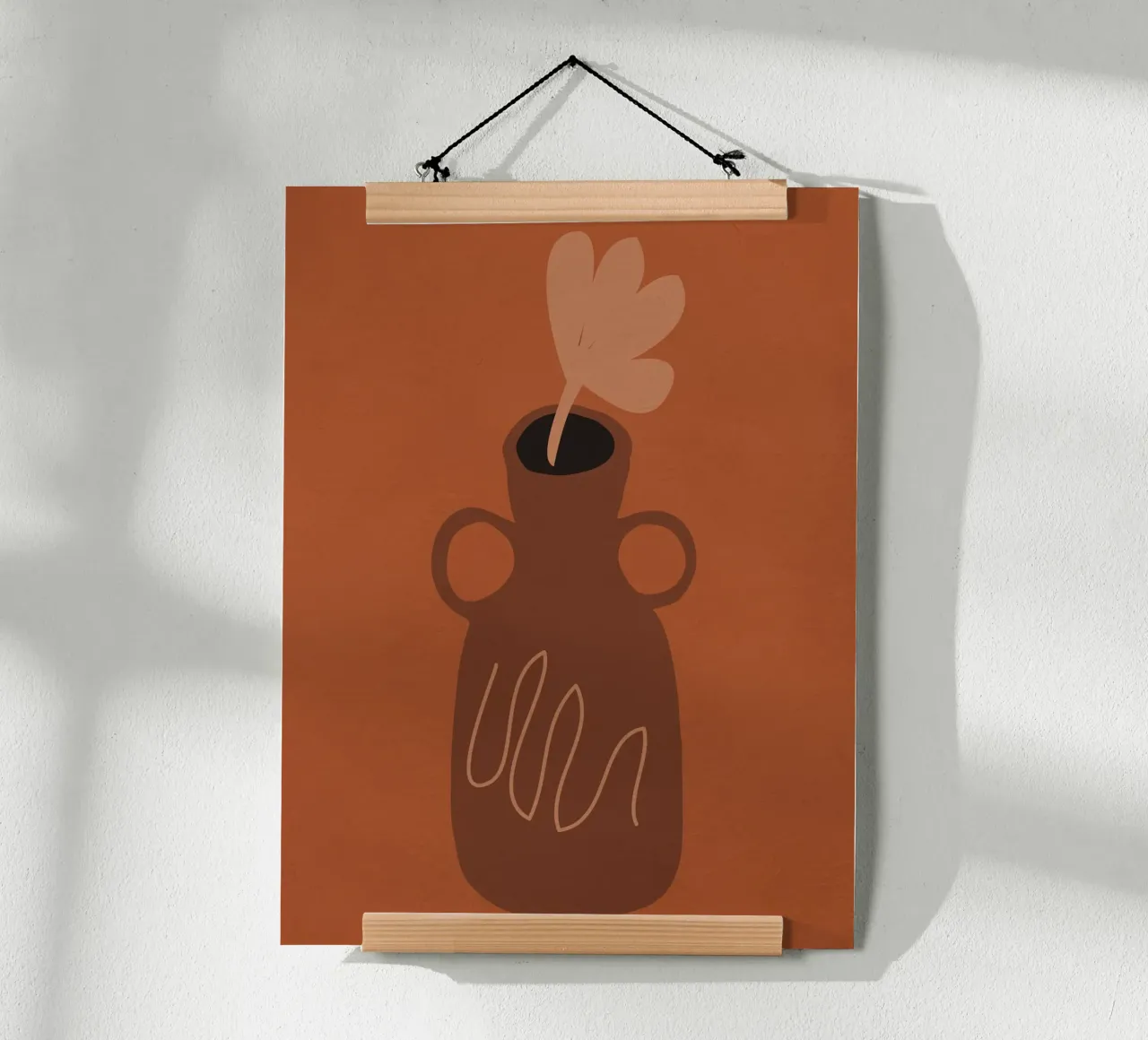 Fiore singolo poster da LeaDArt