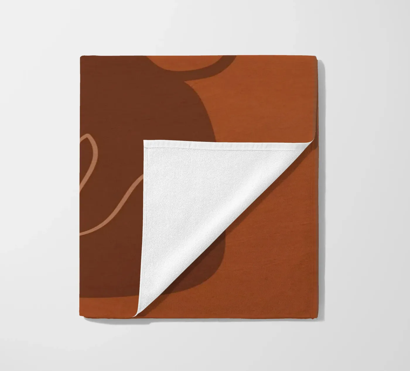 Single Bloom beach towel by LeaDArt