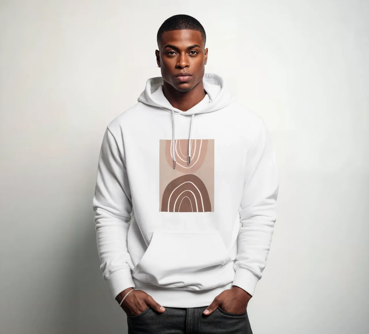 Linee interne felpa con cappuccio da LeaDArt