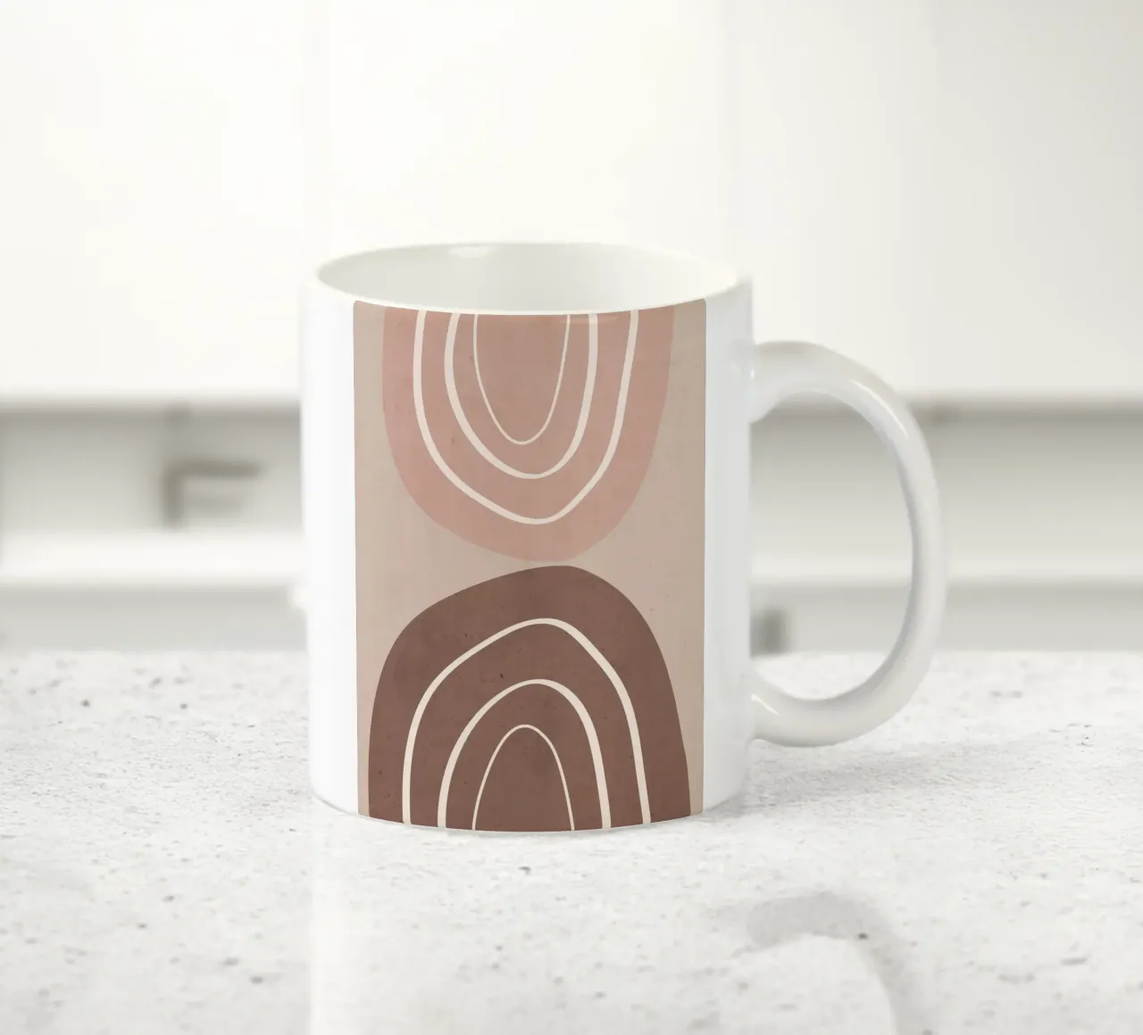 Linee interne tazza in ceramica da LeaDArt