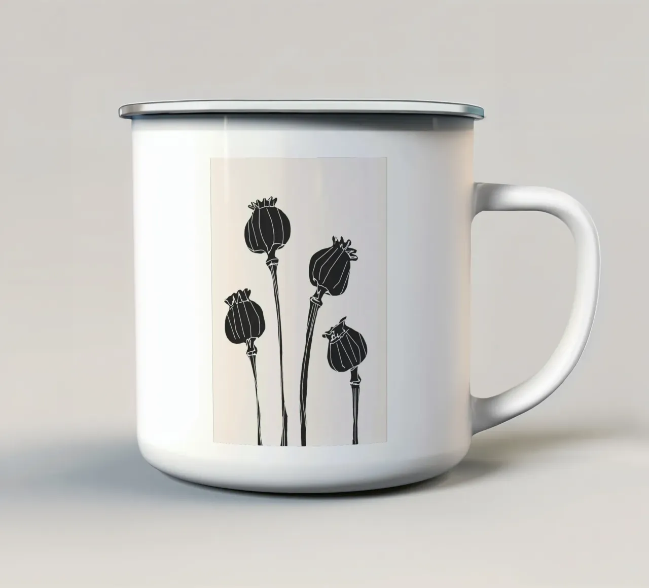Steli tranquilli tazza in smalto da LeaDArt