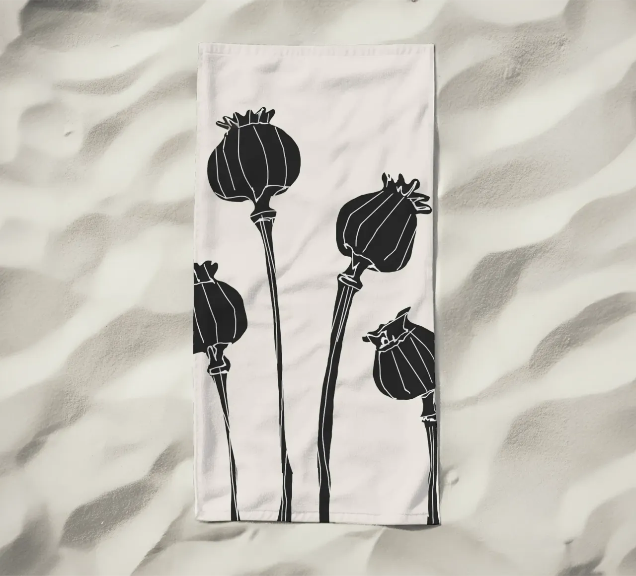 Steli tranquilli telo mare da LeaDArt