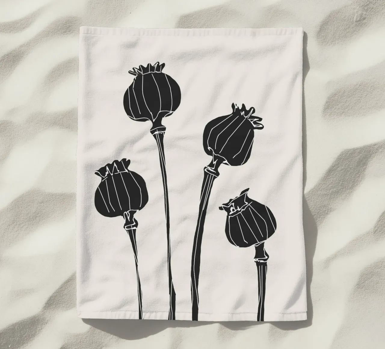 Steli tranquilli telo mare da LeaDArt