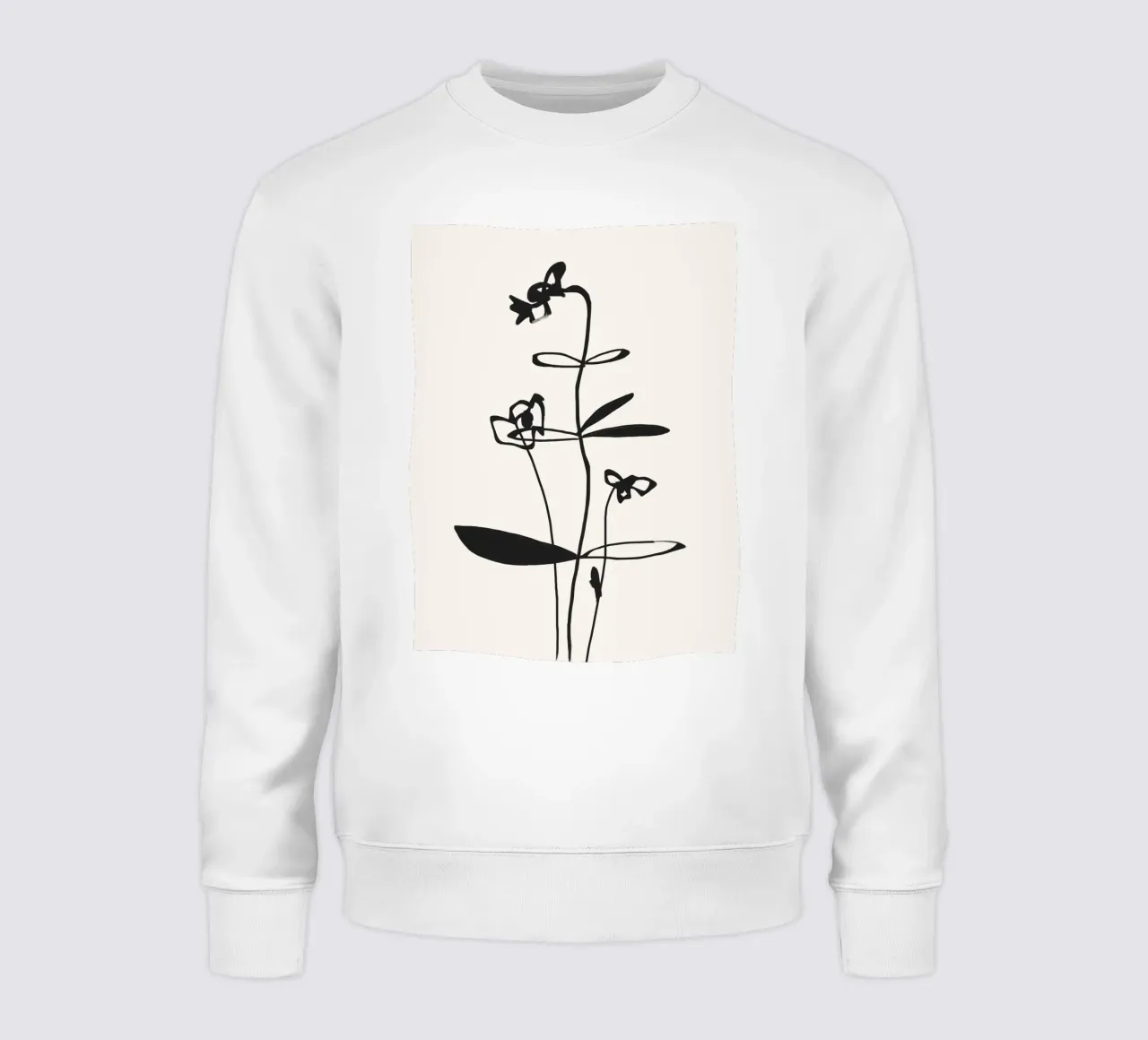 Linea Bloom felpa da LeaDArt