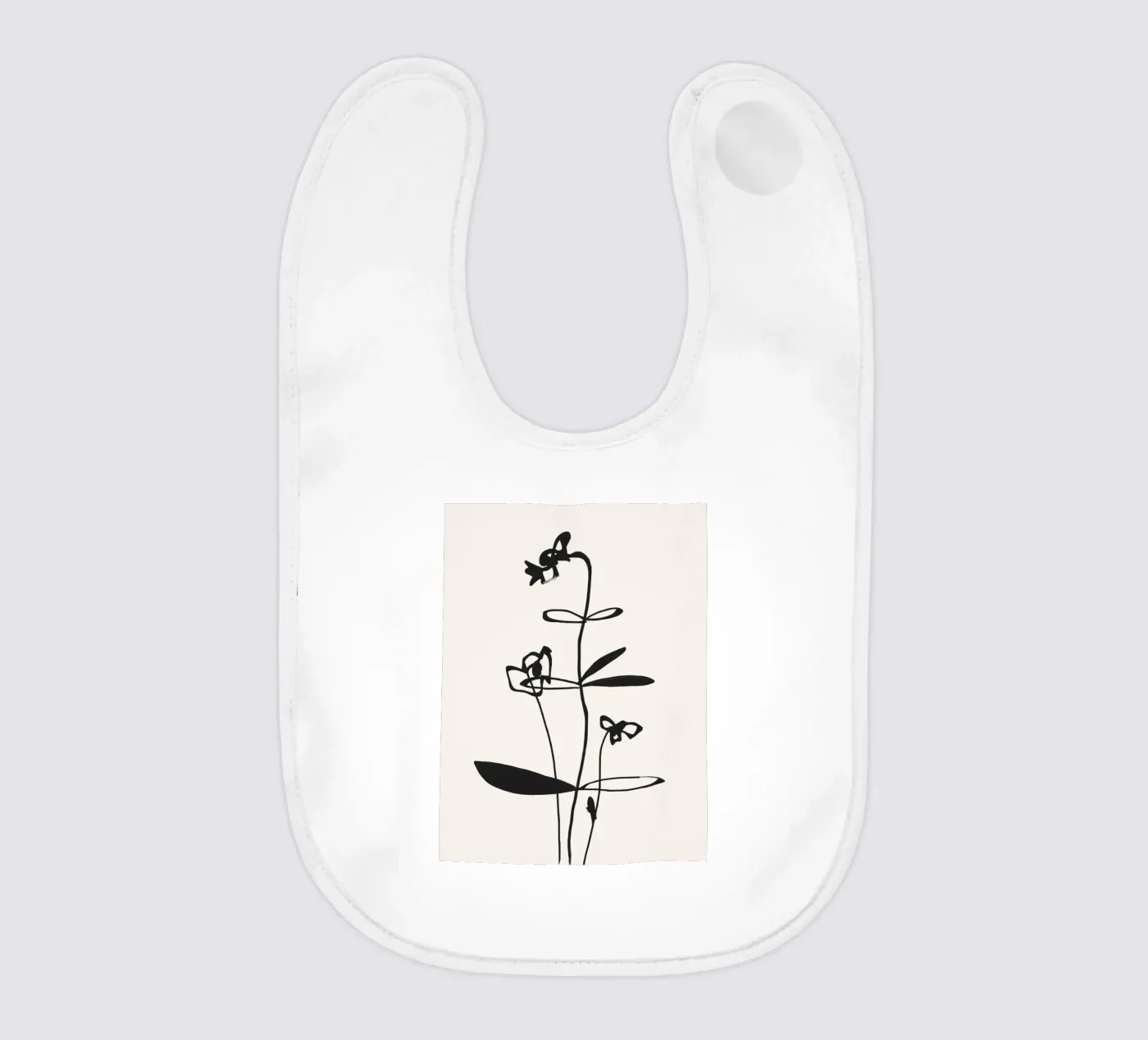 Line Bloom bavaglino da LeaDArt