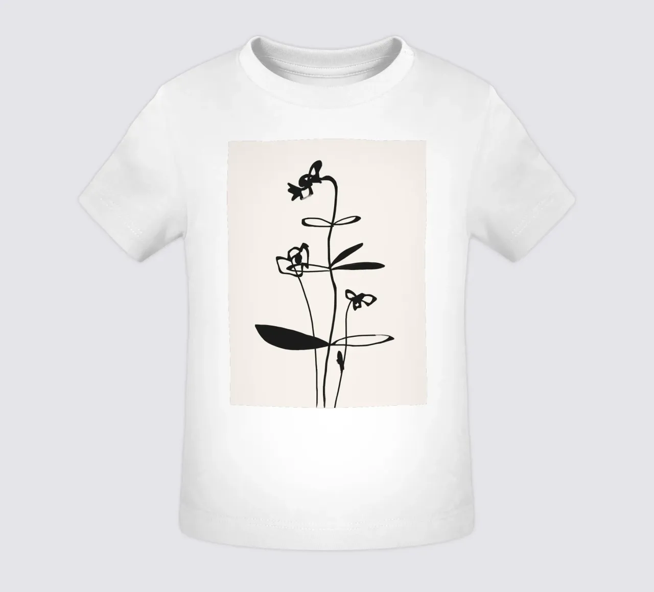 Linea Bloom maglietta neonato da LeaDArt