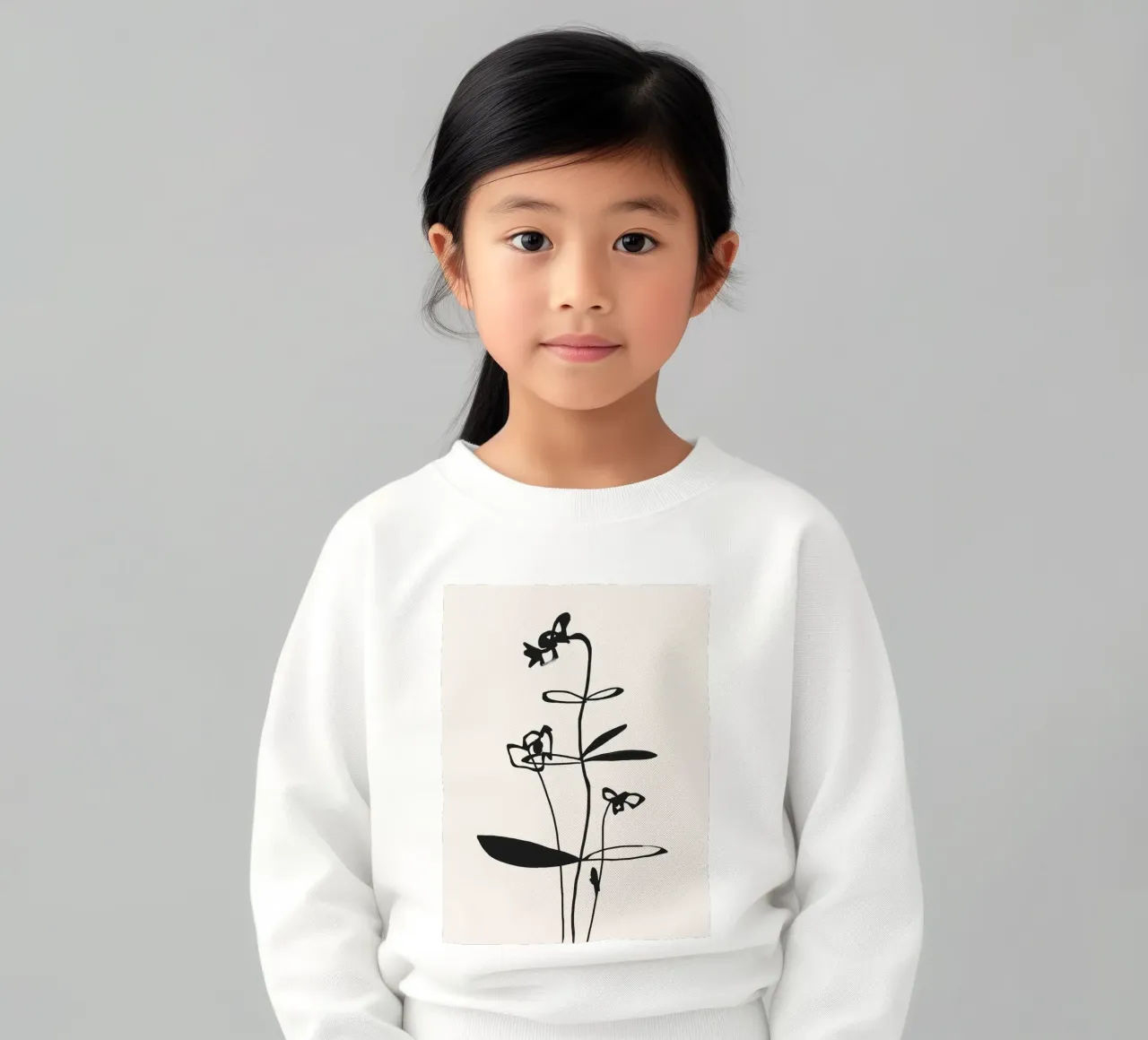 Linea Bloom felpa bambino da LeaDArt
