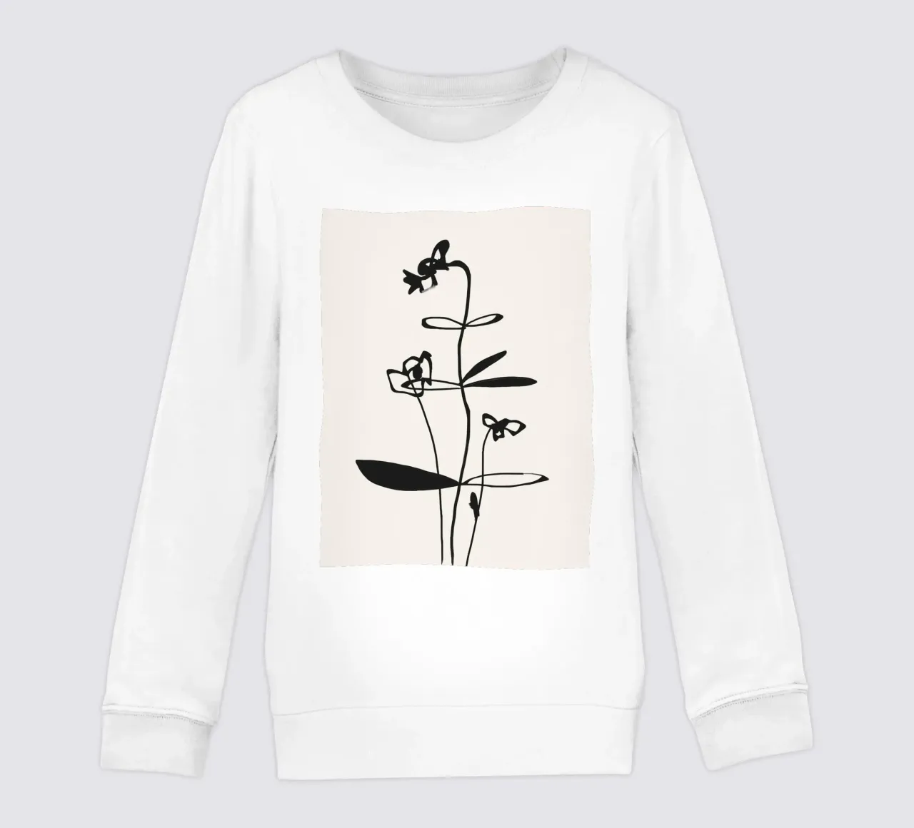 Linea Bloom felpa bambino da LeaDArt