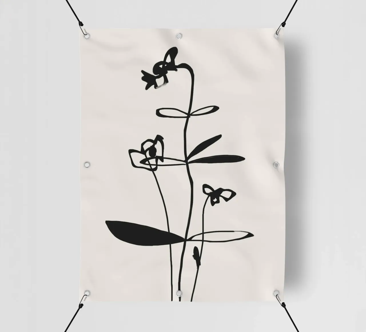 Linea Bloom telo in pvc da LeaDArt