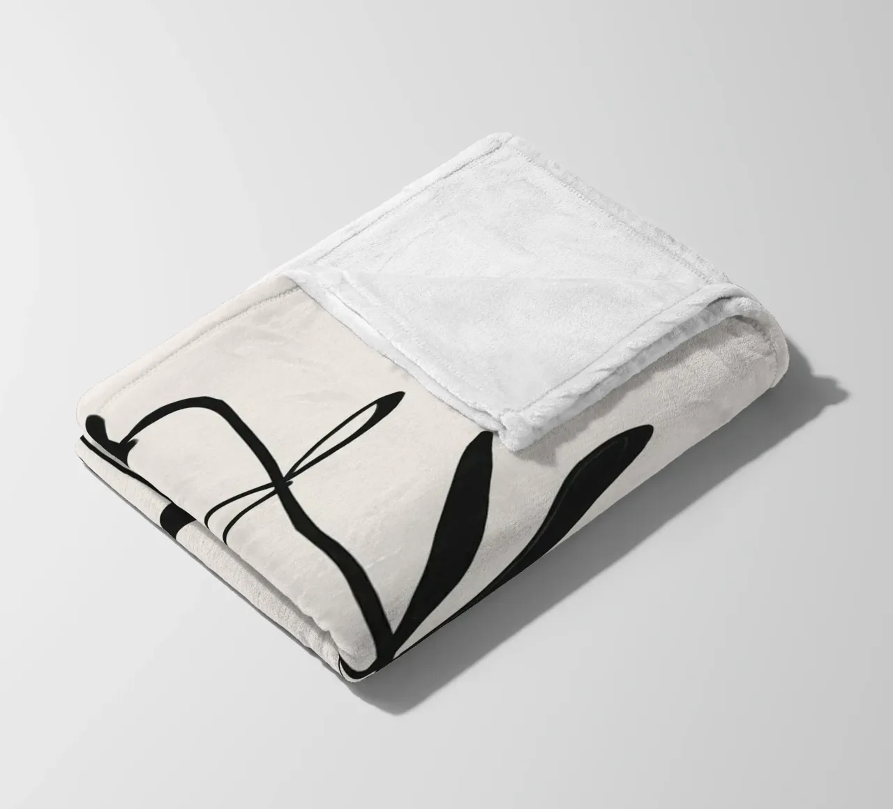 Linea Bloom coperta in pile da LeaDArt