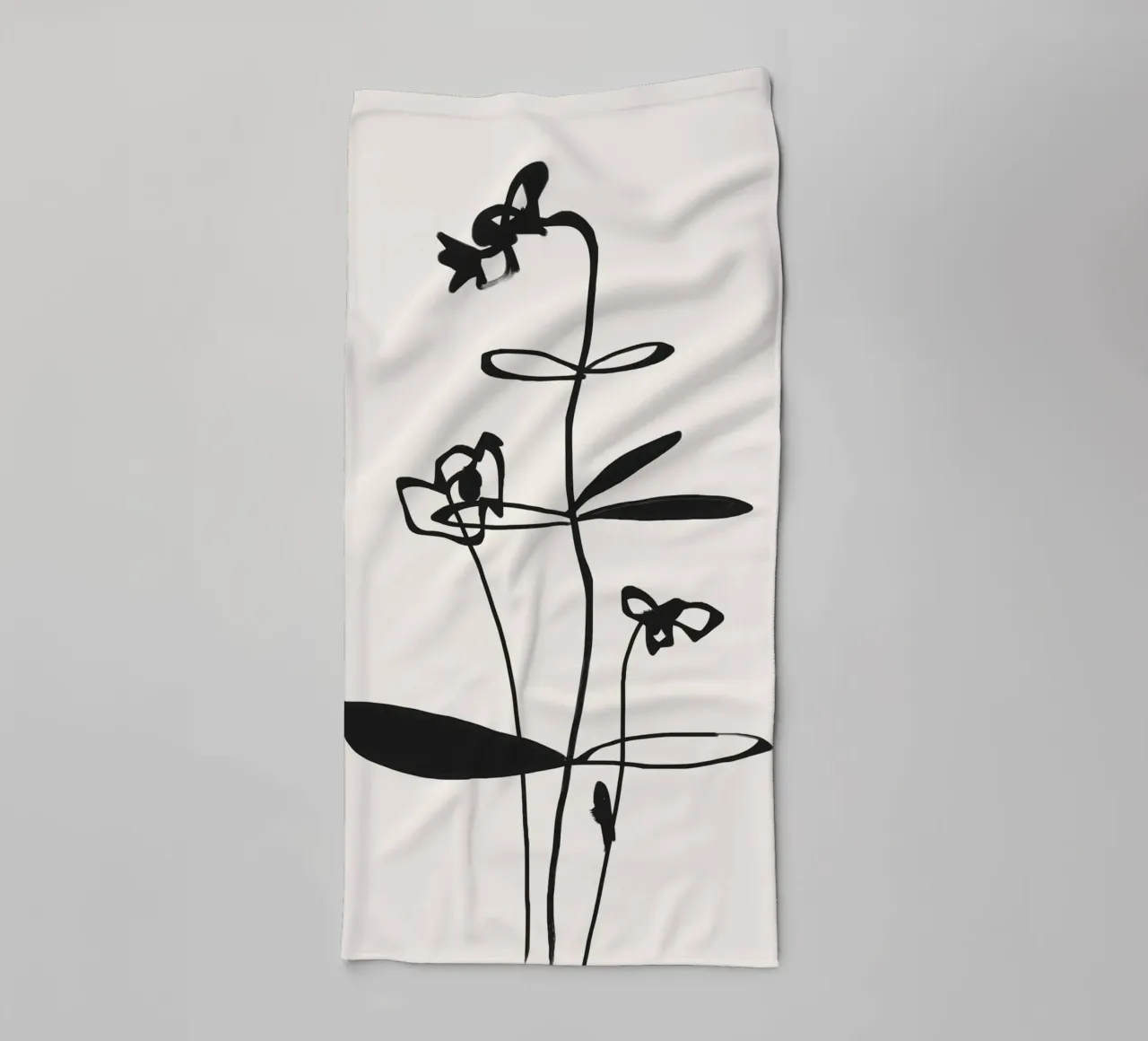 Linea Bloom asciugamano da bagno da LeaDArt
