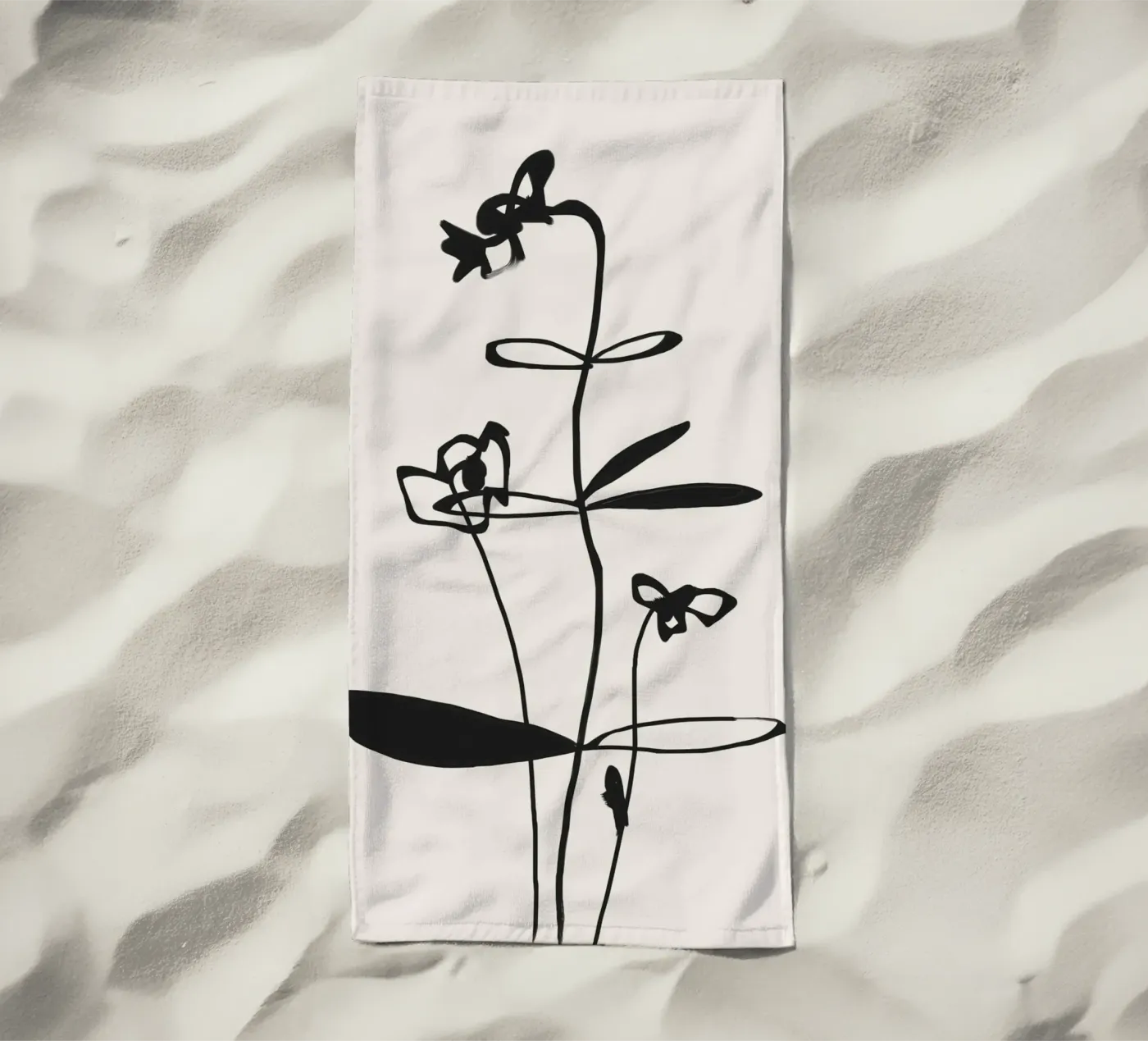 Linea Bloom telo mare da LeaDArt