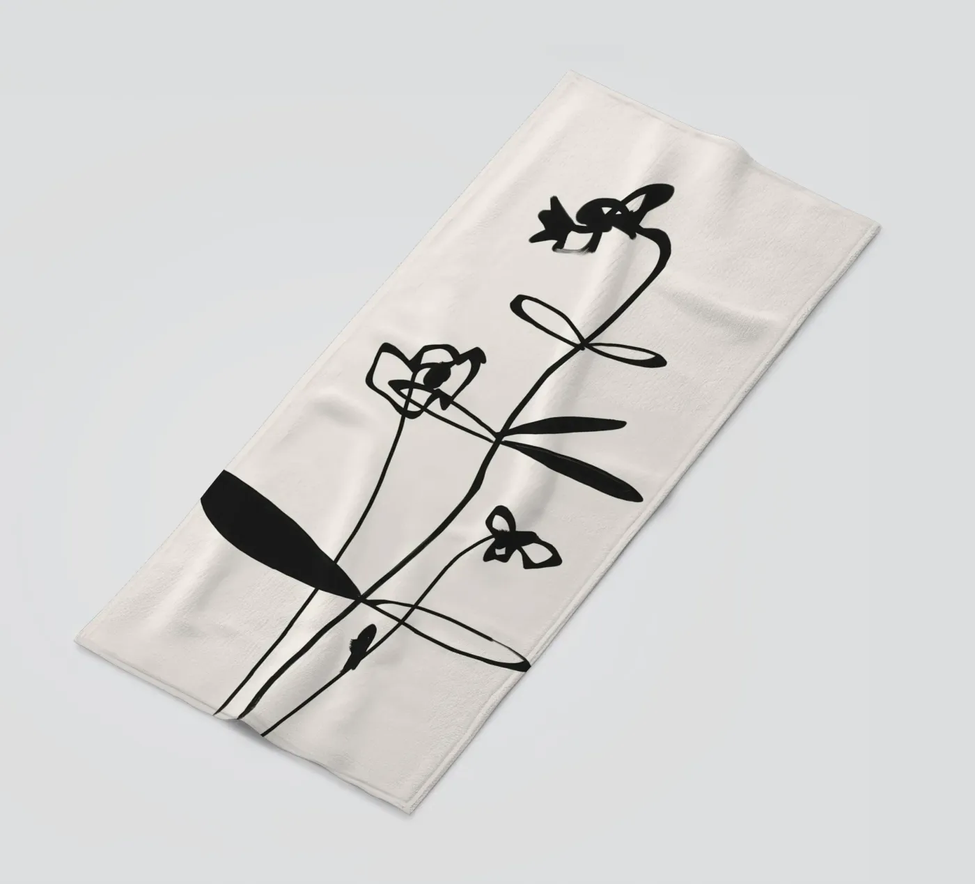 Linea Bloom telo mare da LeaDArt