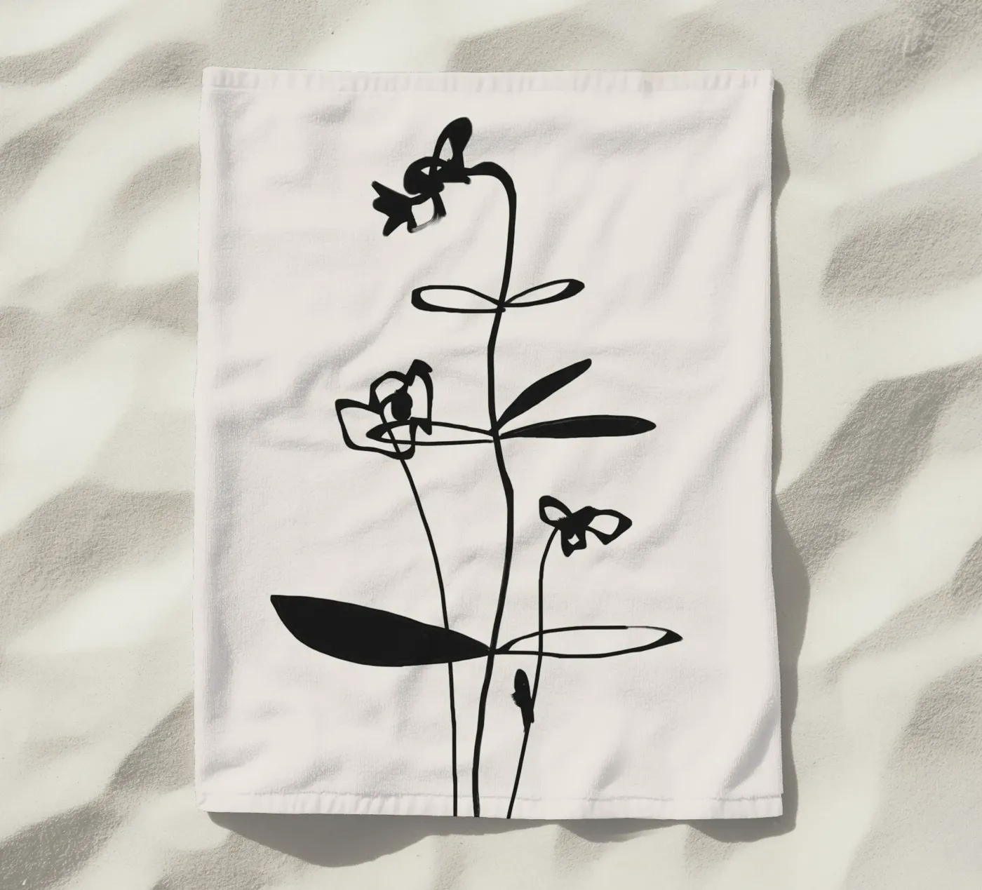 Linea Bloom telo mare da LeaDArt